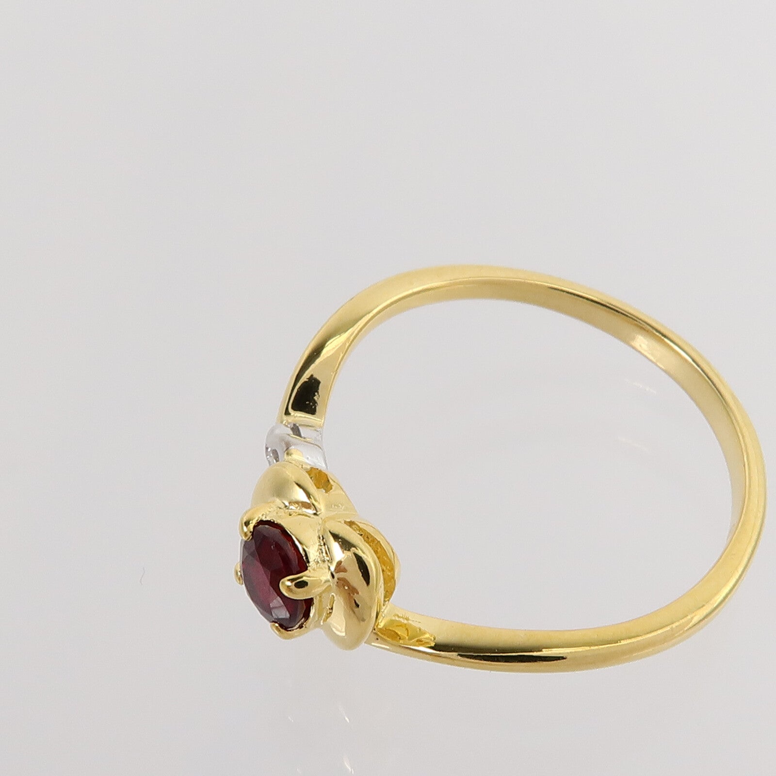 JEWELRY 18K黃金Ruby Diamond Ring紅寶石鑽石戒指
