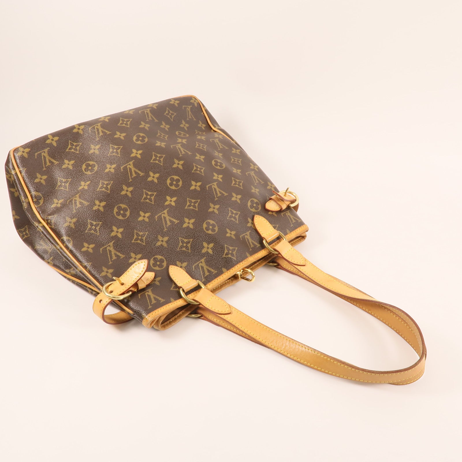 LOUIS VUITTON Monogram Batignolles金扣肩背袋