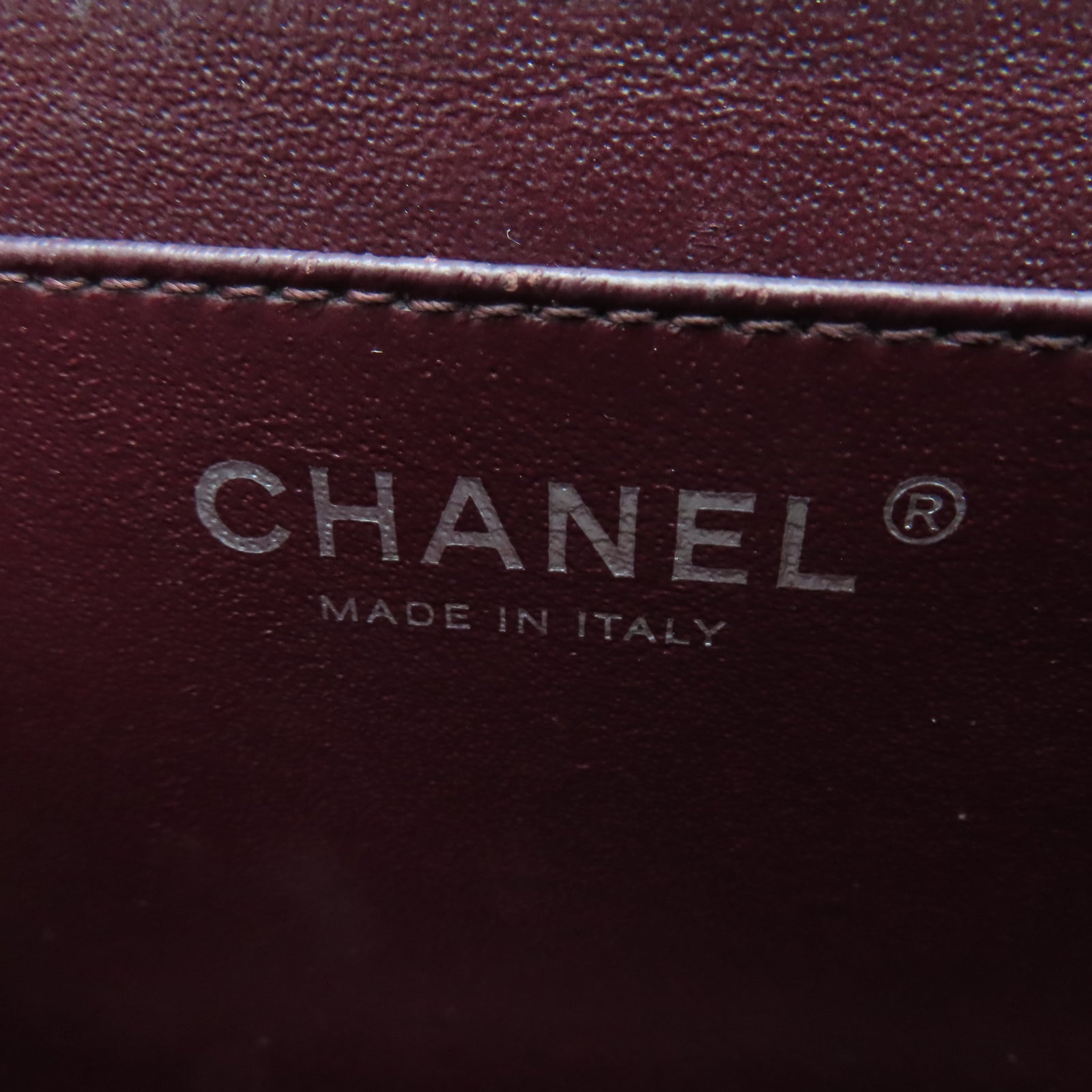 CHANEL 【清倉大減價】菱格羊皮皮革Chain Shoulder銀扣鏈帶肩背袋藍色