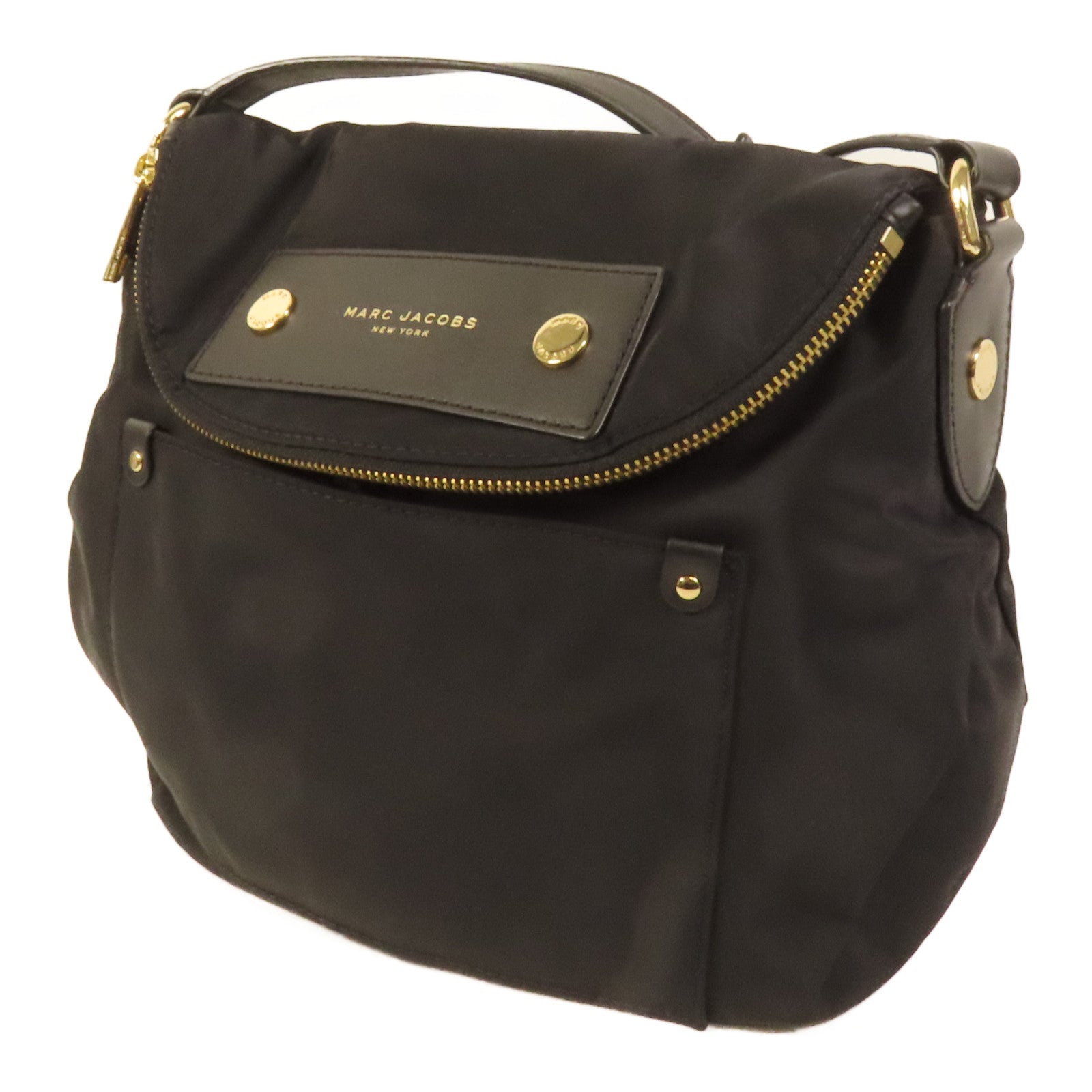 MARC JACOBS 尼龍Shoulder Bag金扣肩背袋