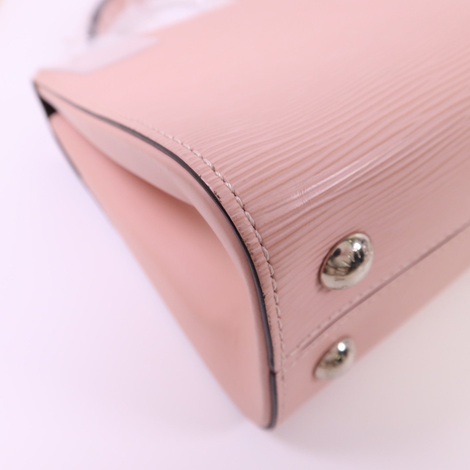 LOUIS VUITTON Epi Cluny BB銀扣手挽肩背兩用袋