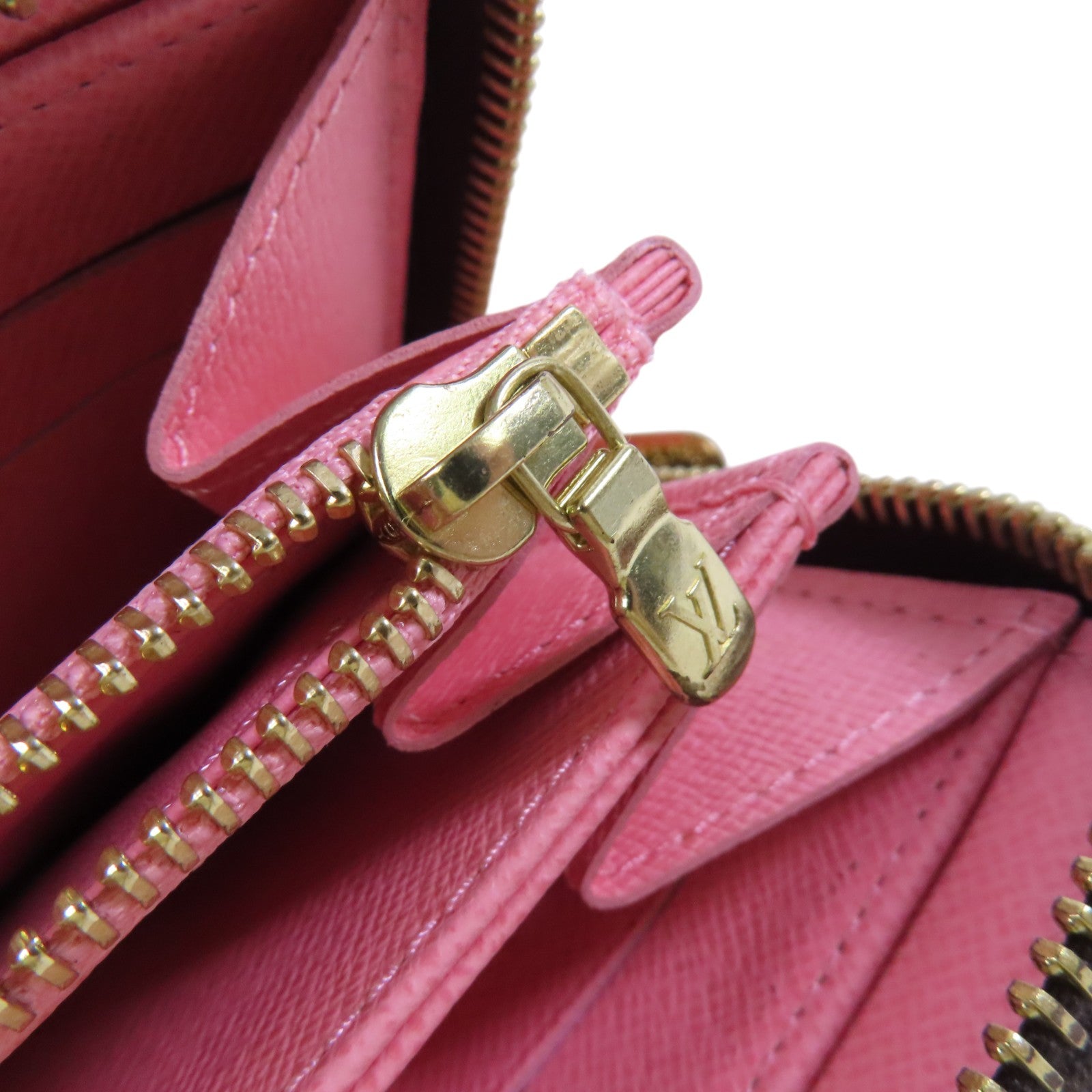 LOUIS VUITTON Monogram Zipper Long Wallet金扣拉鏈長錢包