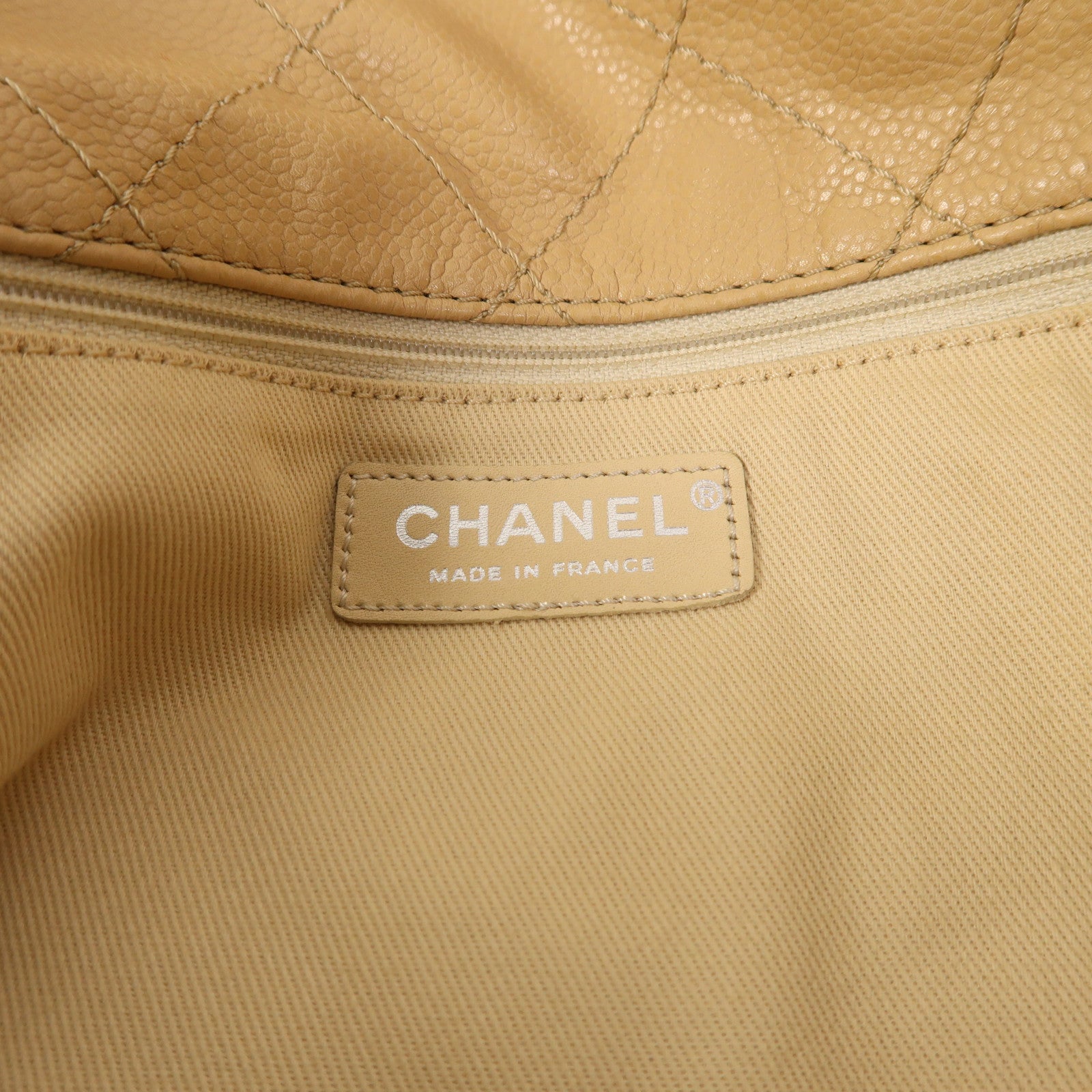 CHANEL 【激減優惠】牛皮皮革Shoulder Bag銀扣肩背袋