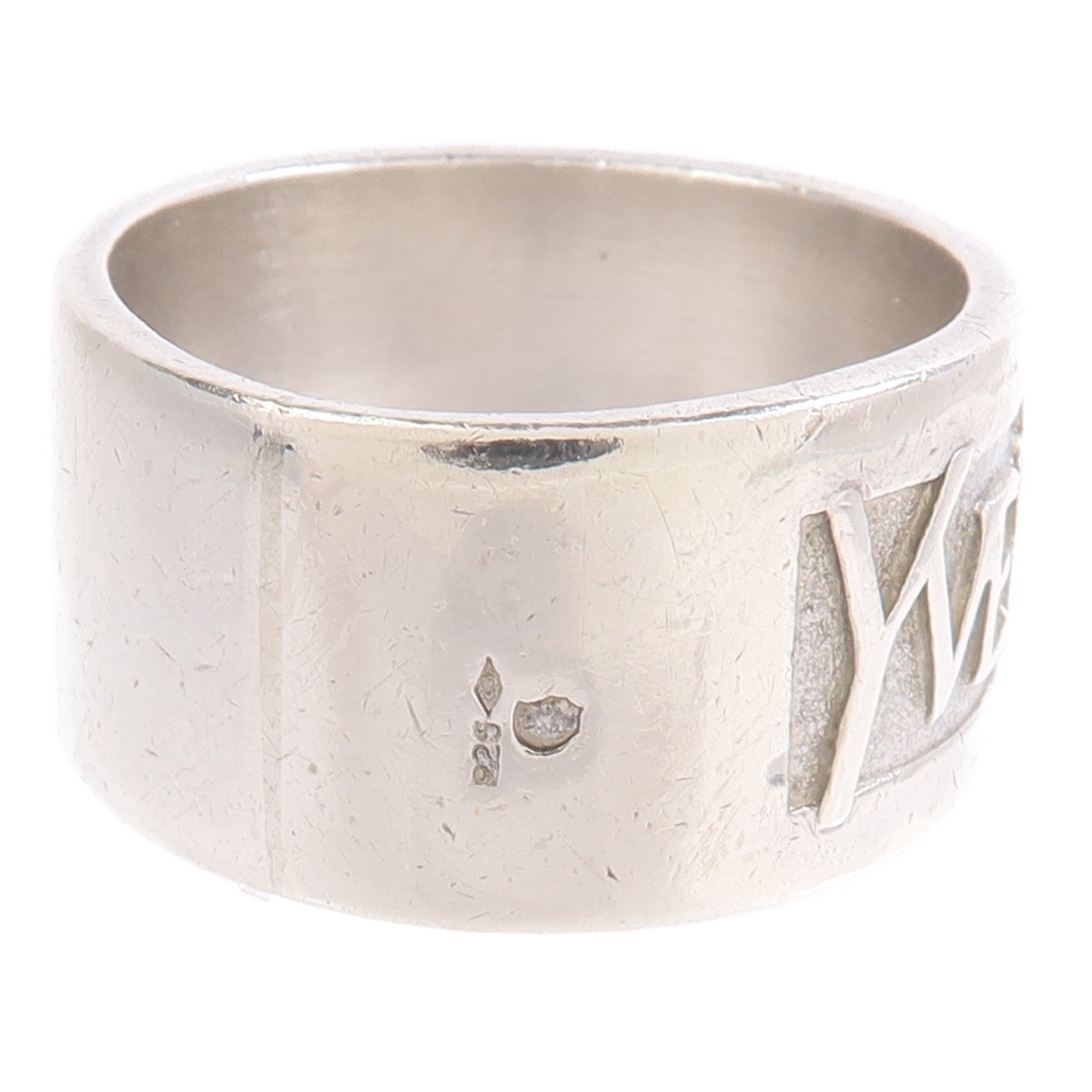 SAINT LAURENT 925純銀Vintage Silver Ring戒指