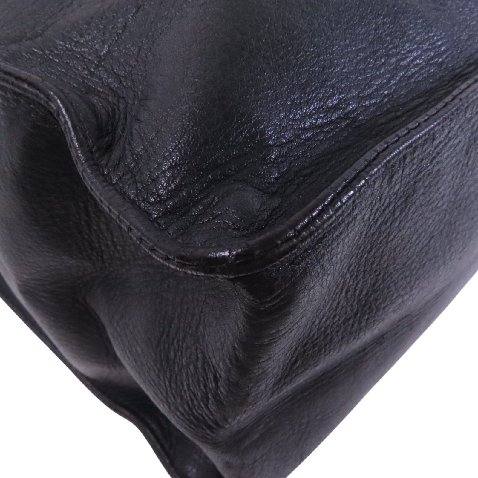 CHANEL 羊皮皮革Shoulder Tote金扣鏈帶肩背袋