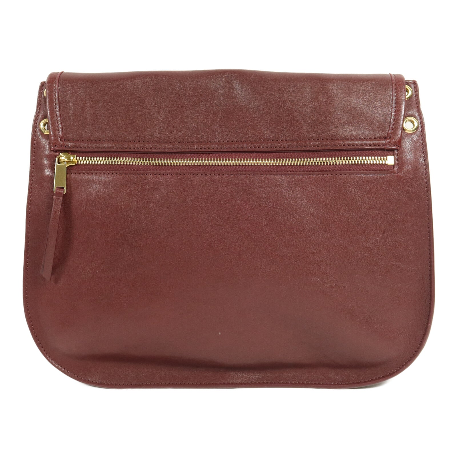 CELINE 羊皮皮革Soft Triomphe Besace肩背袋