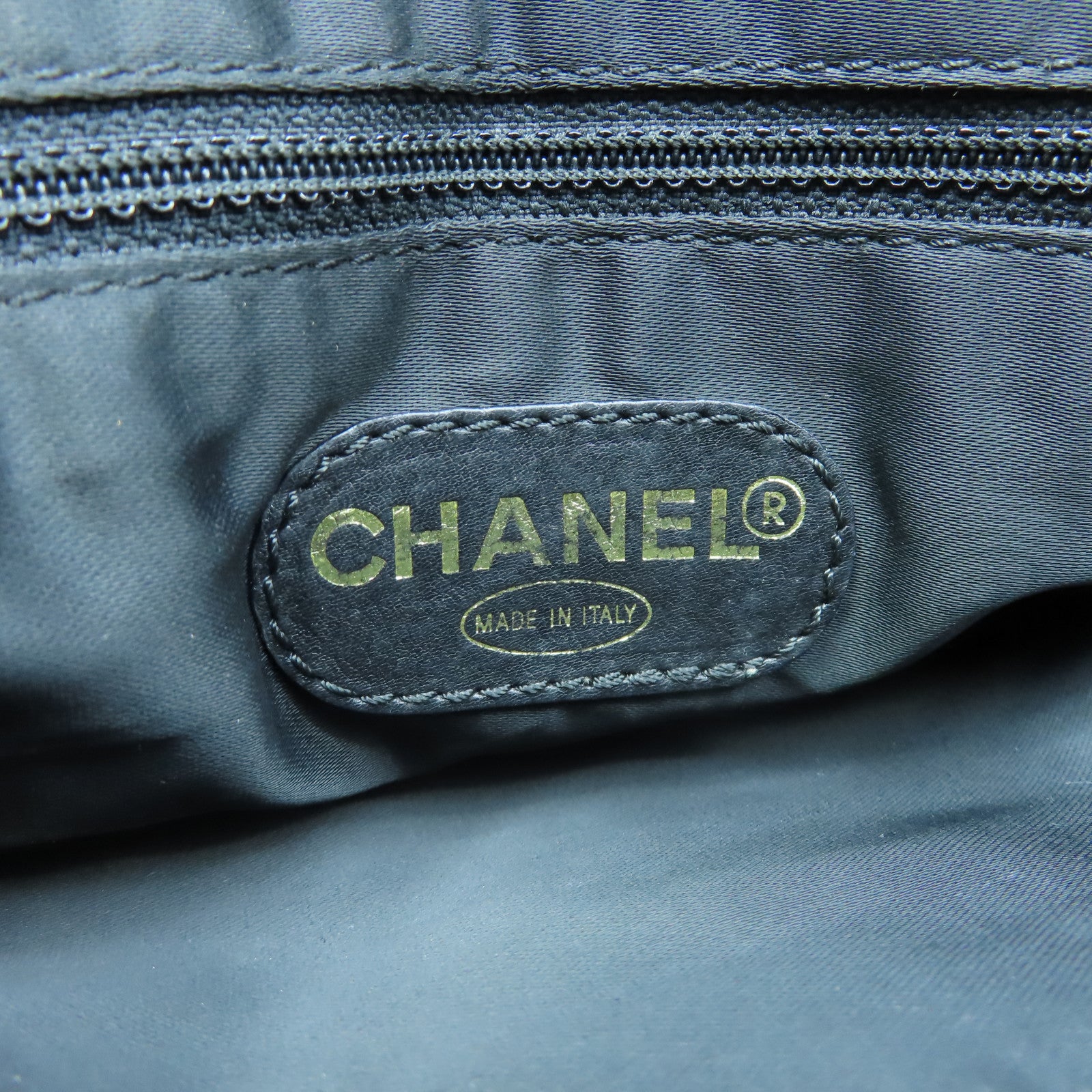 CHANEL 【激減優惠】牛皮皮革Shoulder Tote金扣鏈帶肩背袋黑色