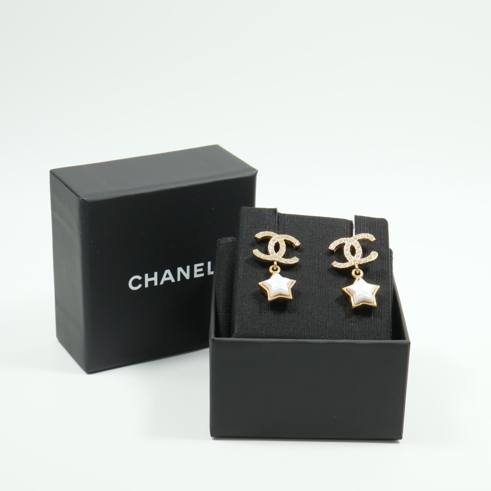 CHANEL 金屬/PVC Earrings耳環
