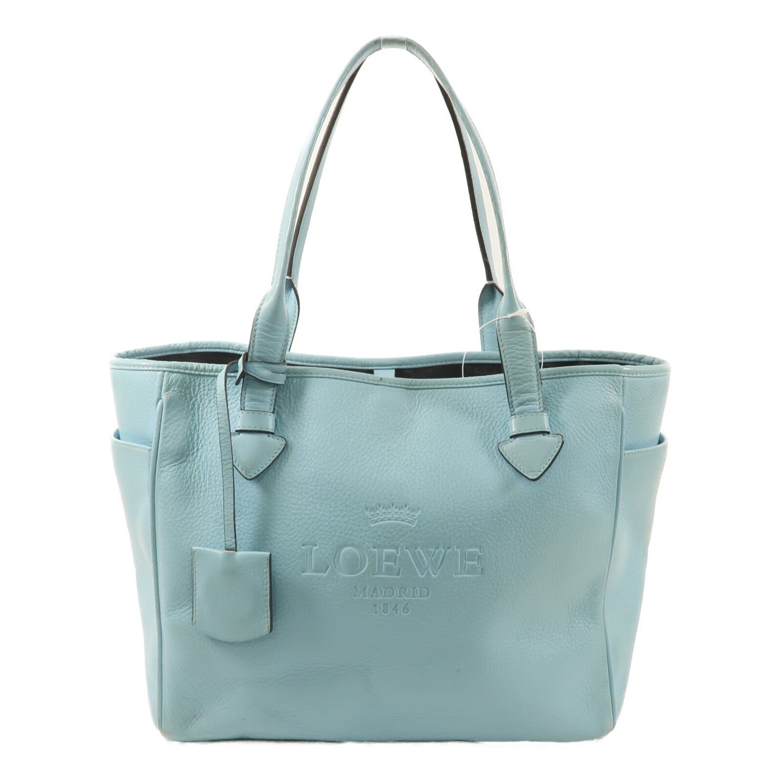 LOEWE 牛皮皮革Heritage Tote手挽袋
