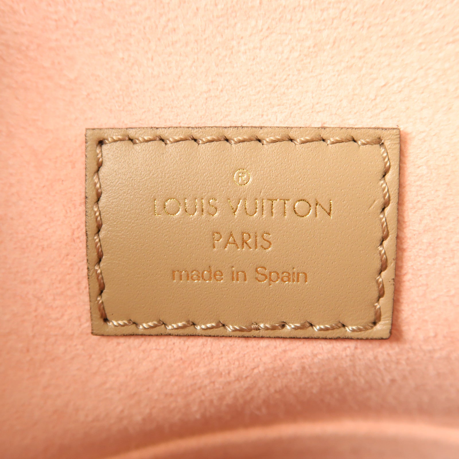 LOUIS VUITTON Monogram Empreinte Montsouris PM金扣背包