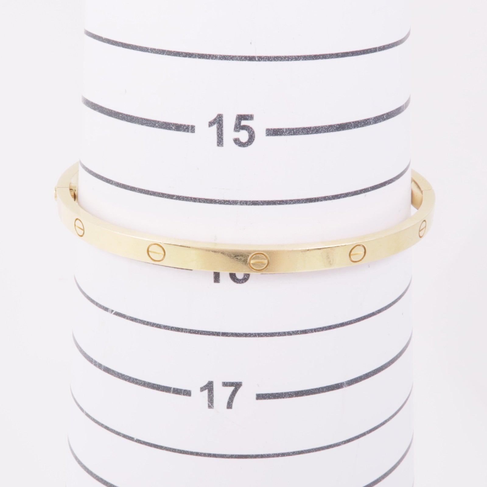 CARTIER 18K黃金Love Bracelet Small Model手鐲