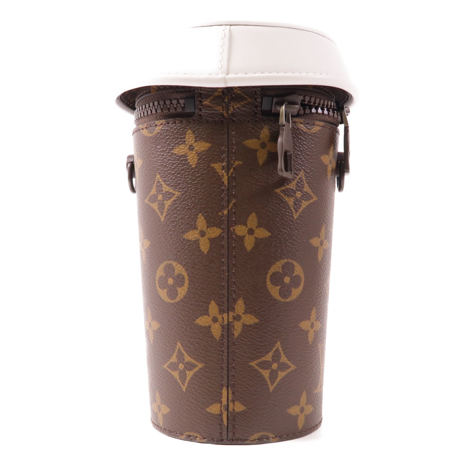 LOUIS VUITTON Monogram Coffee Cup肩背袋