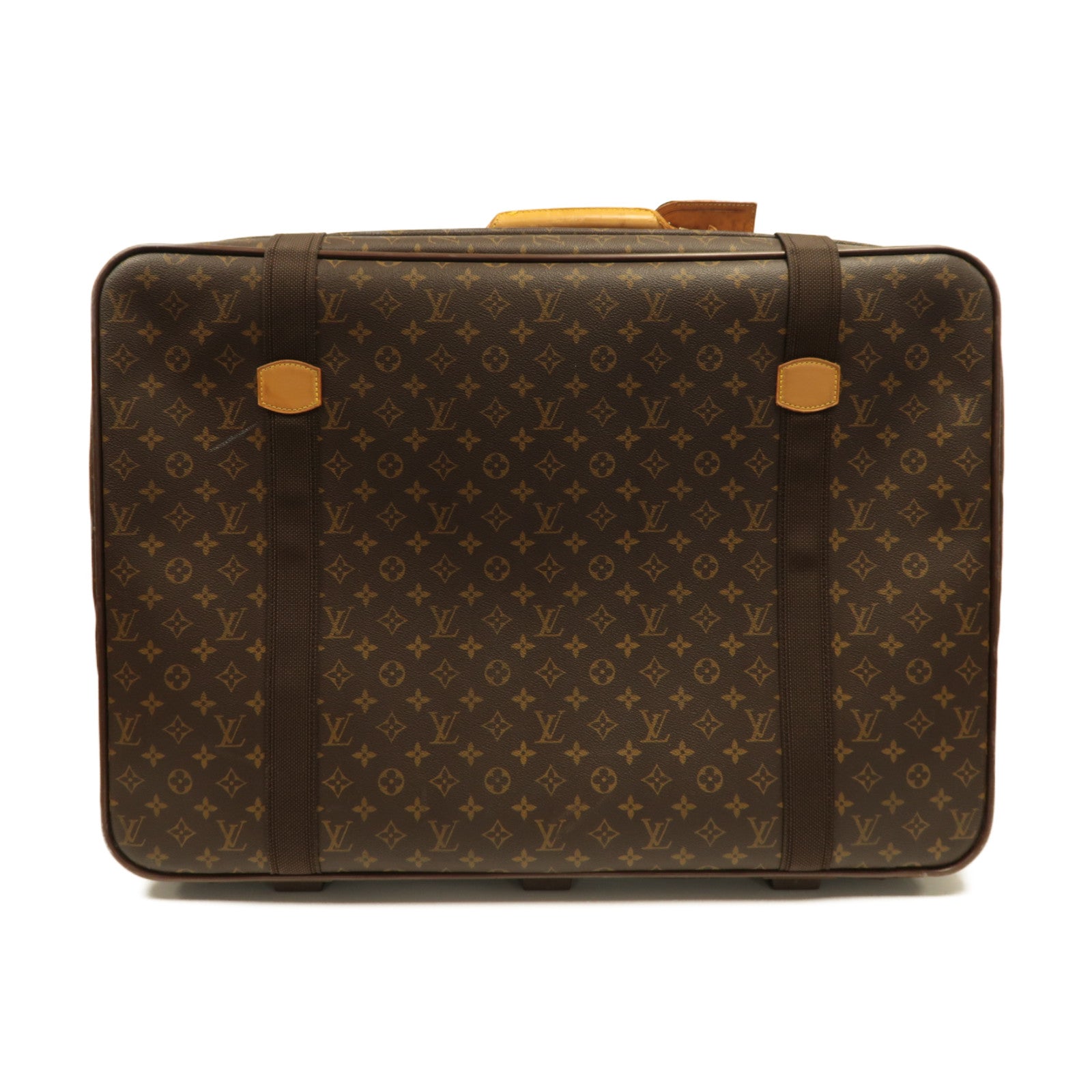 LOUIS VUITTON 【激減優惠】Monogram Satellite 70金扣行李箱啡色