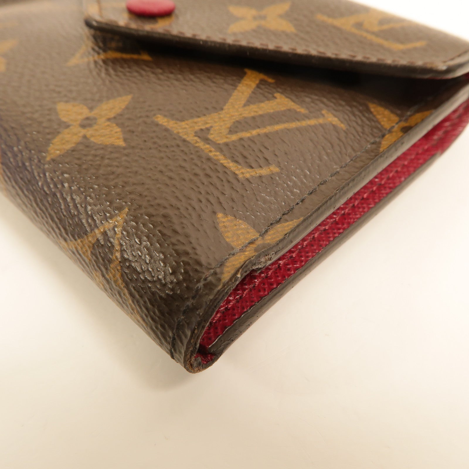 LOUIS VUITTON Monogram Portefeuille Victorine金扣錢包