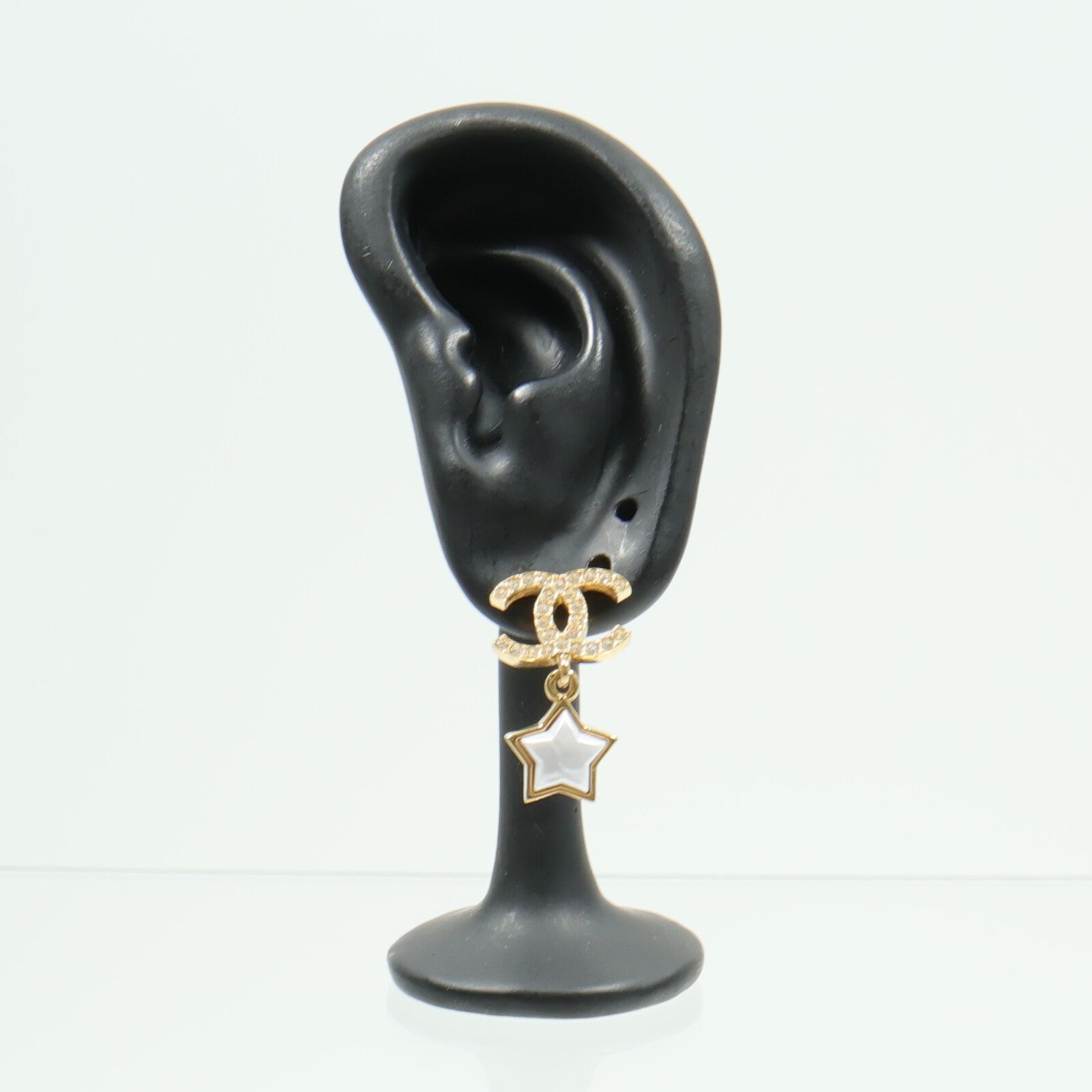 CHANEL 金屬/PVC Earrings耳環