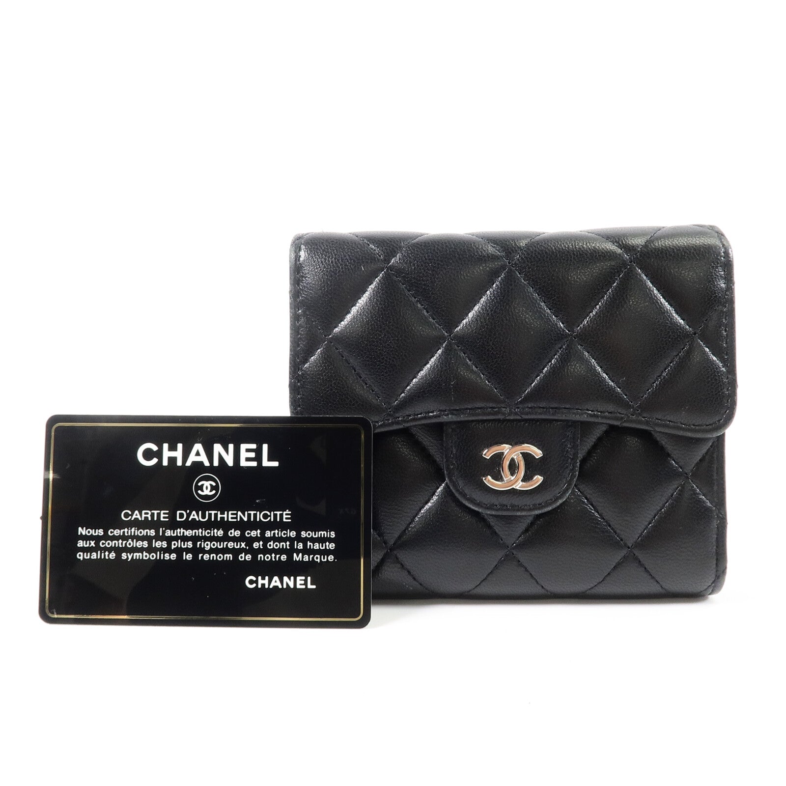 CHANEL 羊皮皮革Wallet錢包
