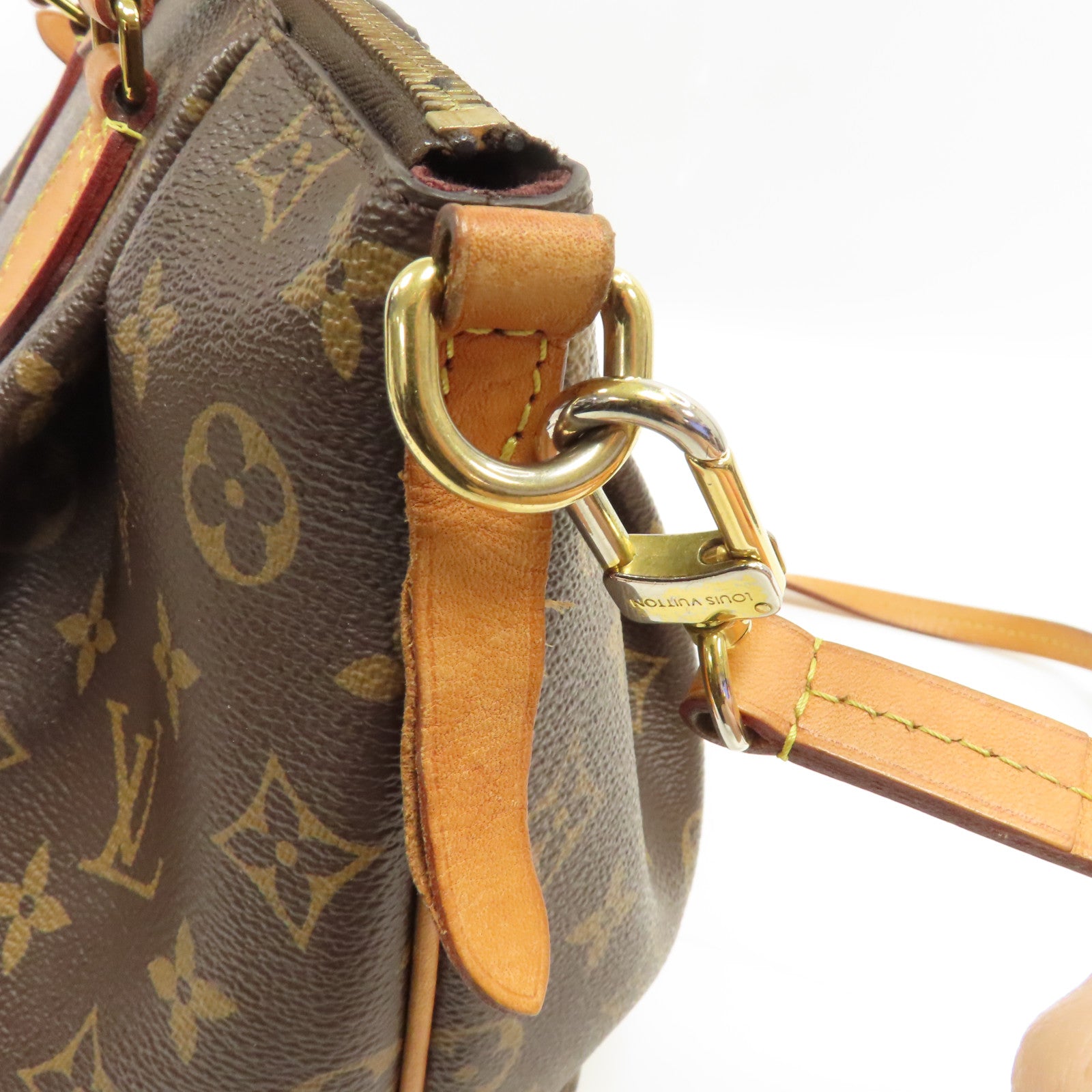 LOUIS VUITTON 【激減優惠】Monogram Turenne PM金扣手挽肩背兩用袋棕色