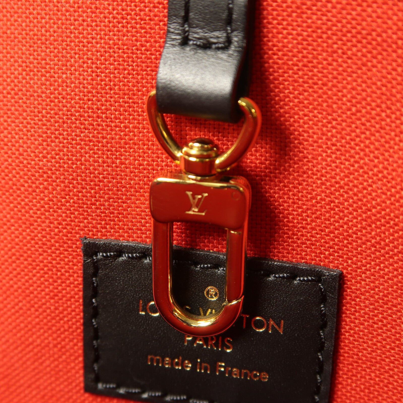 LOUIS VUITTON Monogram Giant Reverse On The Go MM金扣手挽肩背兩用袋
