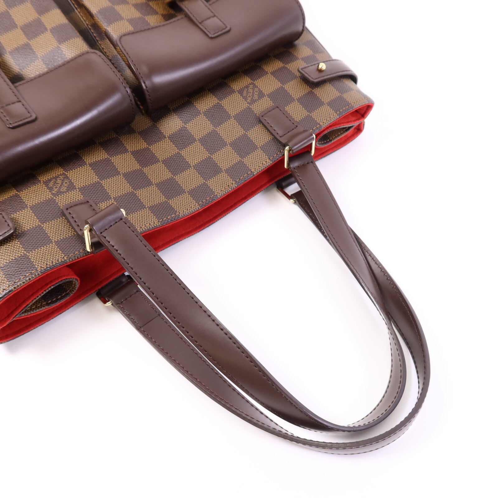 LOUIS VUITTON Damier Uzes Tote Bag金扣手挽袋