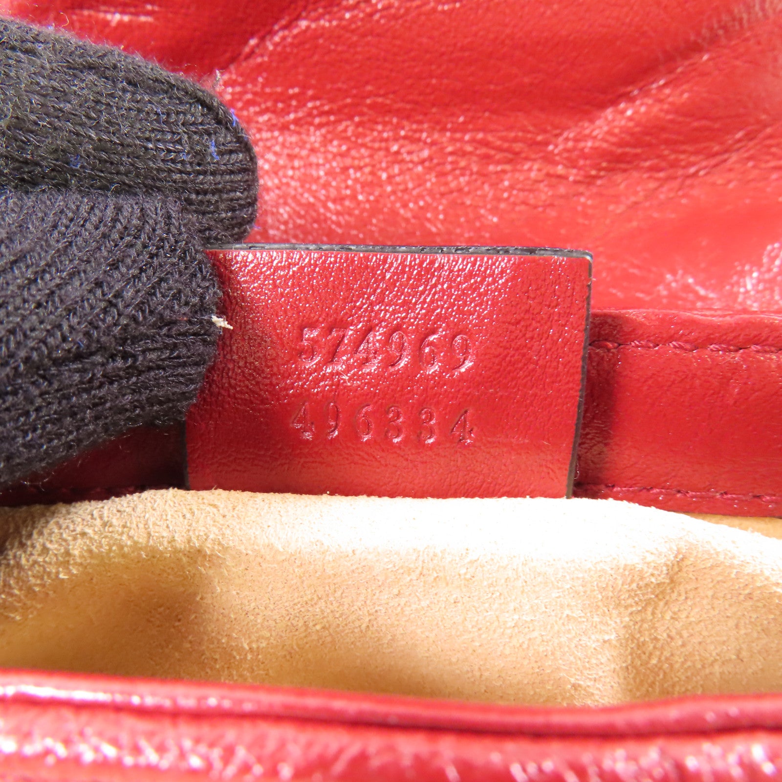 GUCCI 牛皮皮革Shoulder Bag金扣鏈帶肩背袋