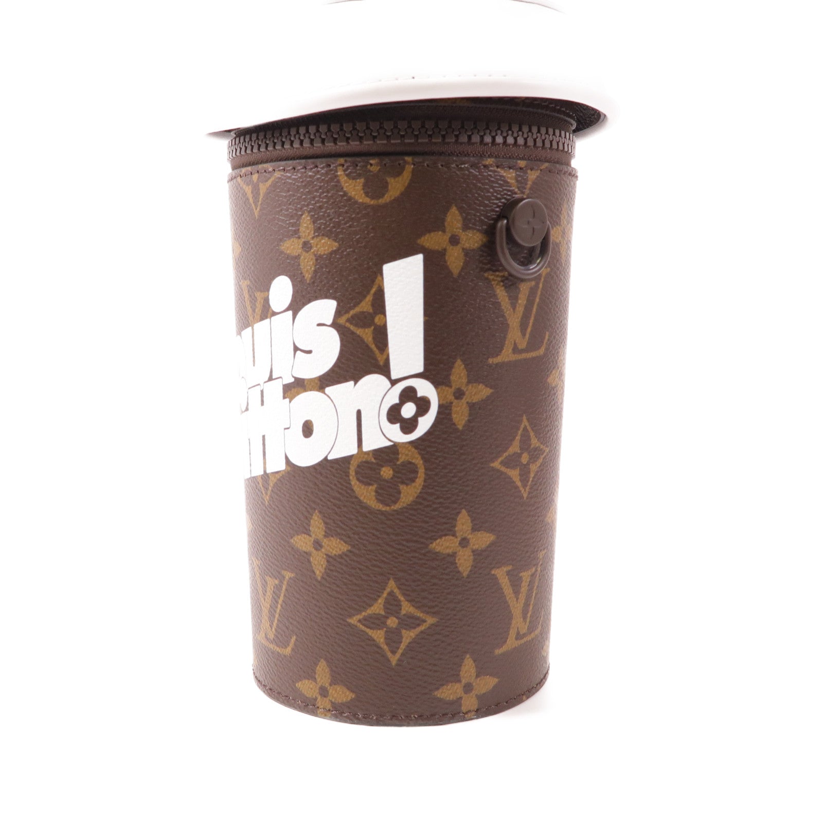 LOUIS VUITTON Monogram Coffee Cup肩背袋