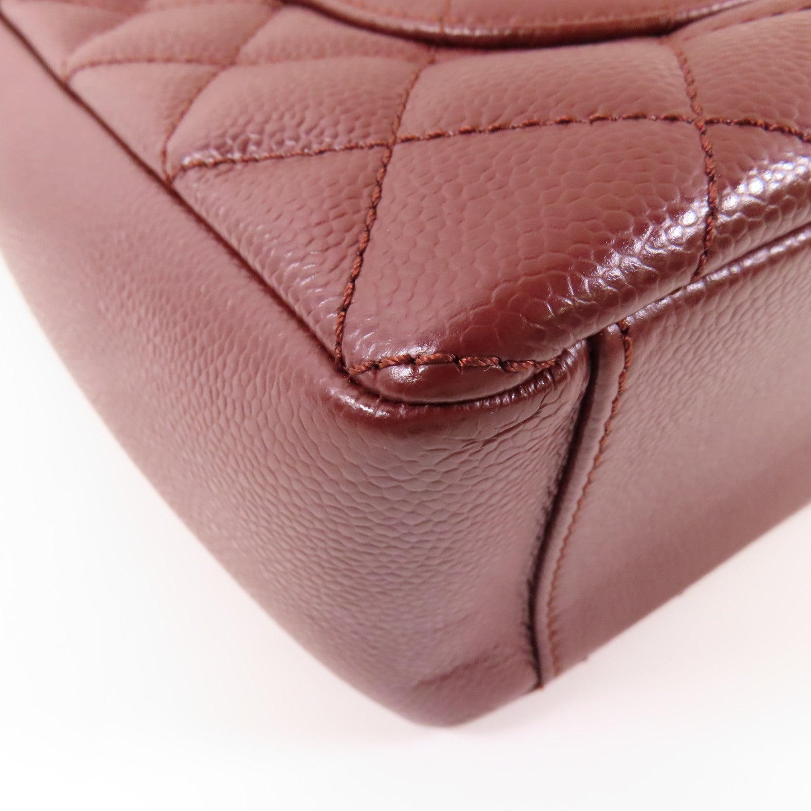 CHANEL 牛皮皮革PST Petite Shopping Tote Bag銀扣鏈帶肩背袋