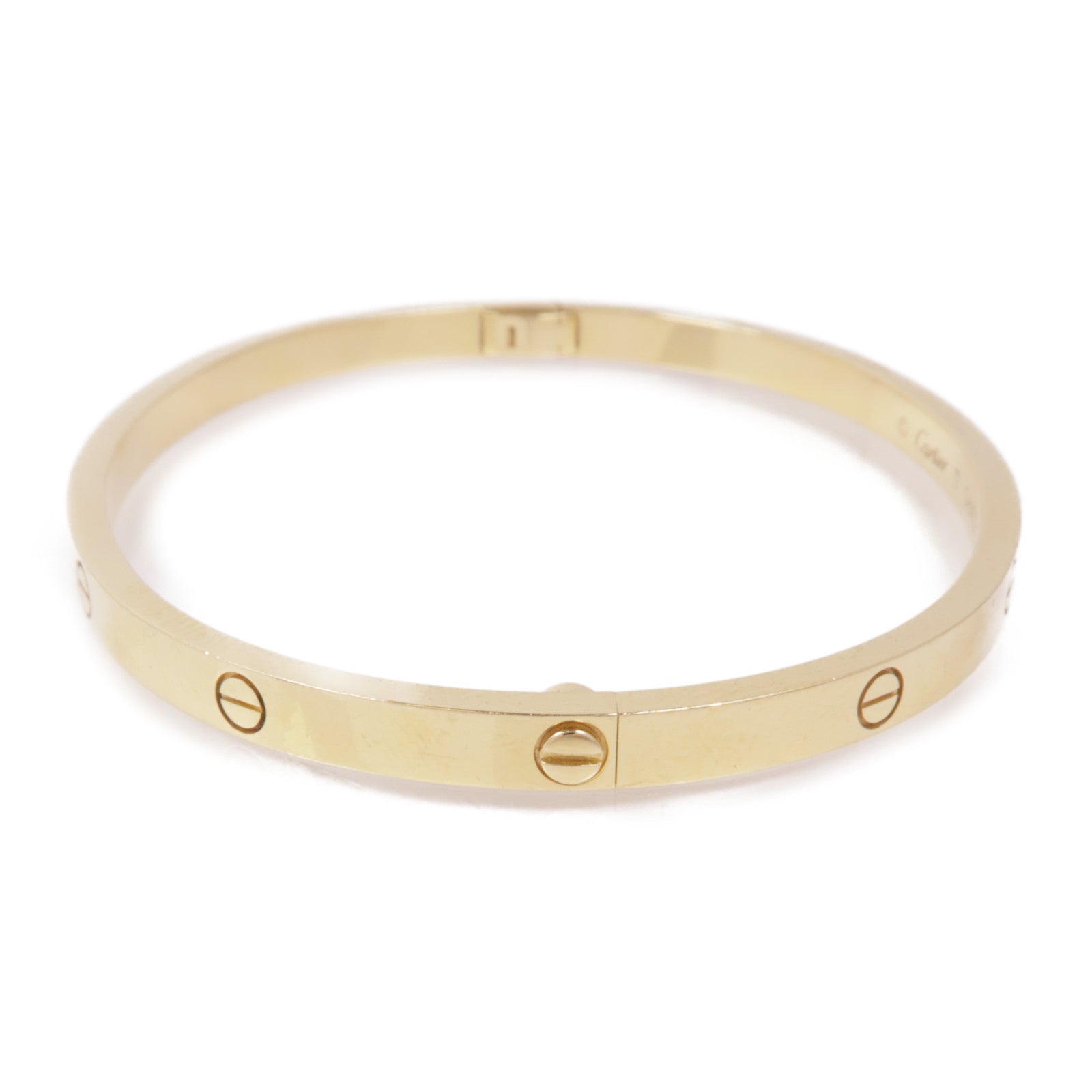 CARTIER 18K黃金Love Bracelet Small Model手鐲