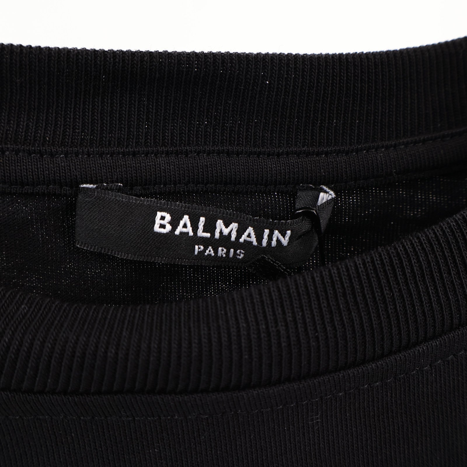 BALMAIN Cotton Boxy Cropped T-shirt上衣