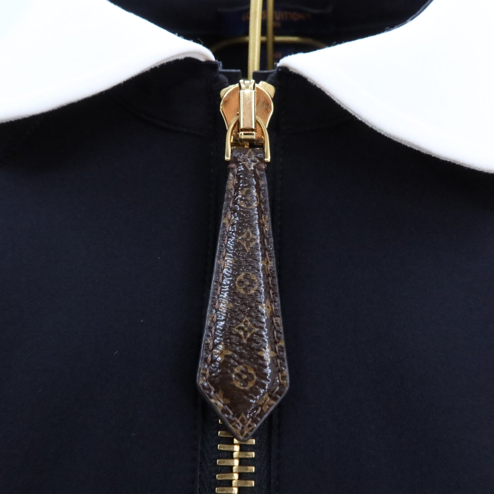 LOUIS VUITTON Polyamide/Elasthanne Technical Jersey Peter Pan Collar Dress連身裙