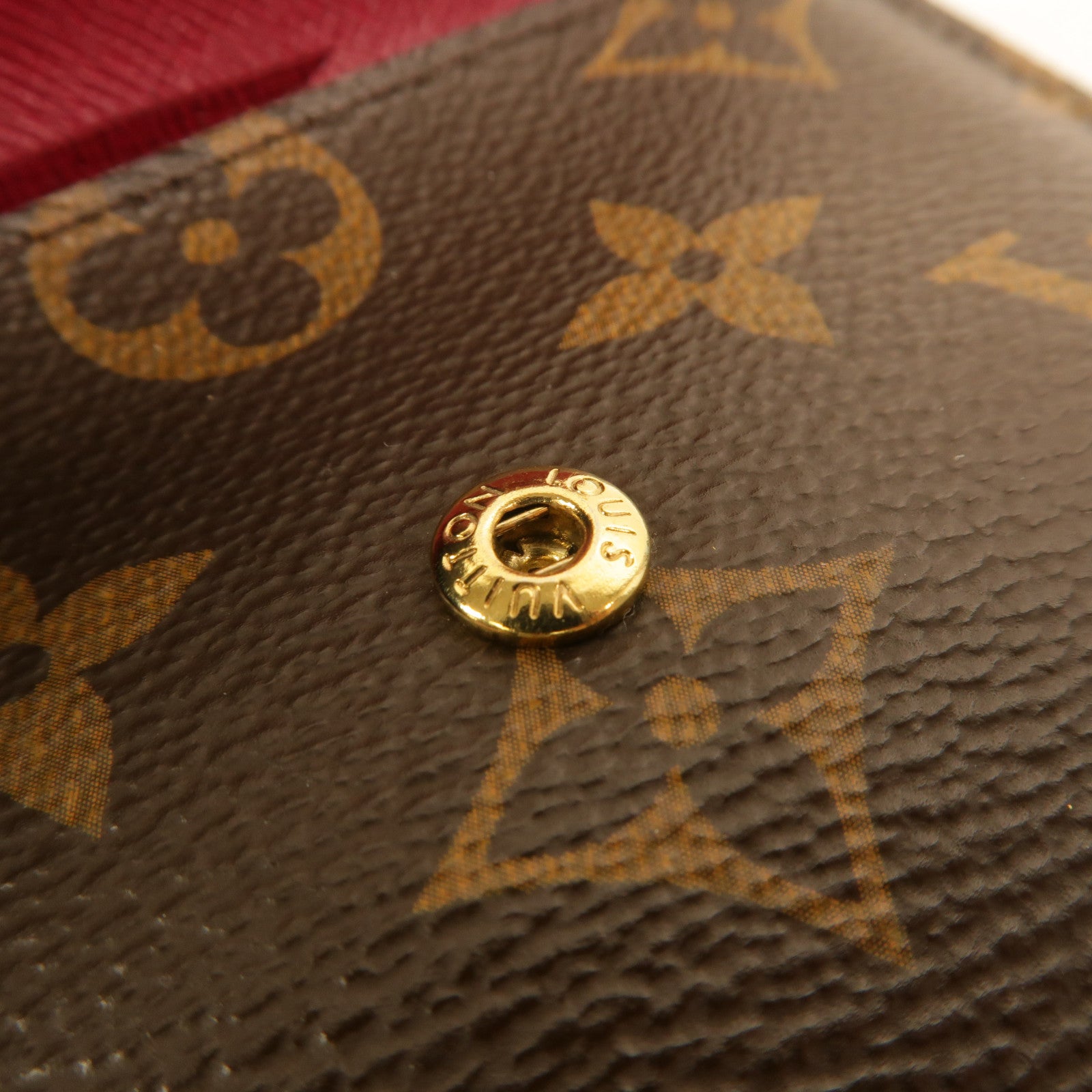 LOUIS VUITTON Monogram Portefeuille Victorine金扣錢包