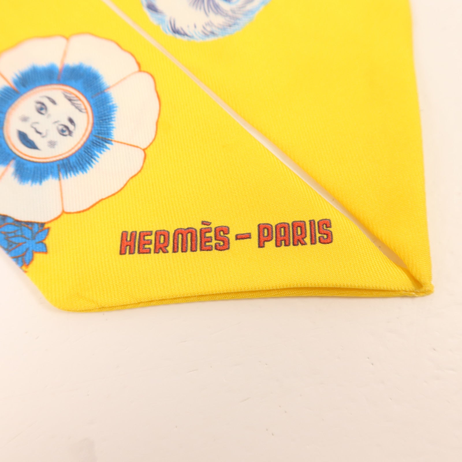 HERMES 絲質Twilly絲巾