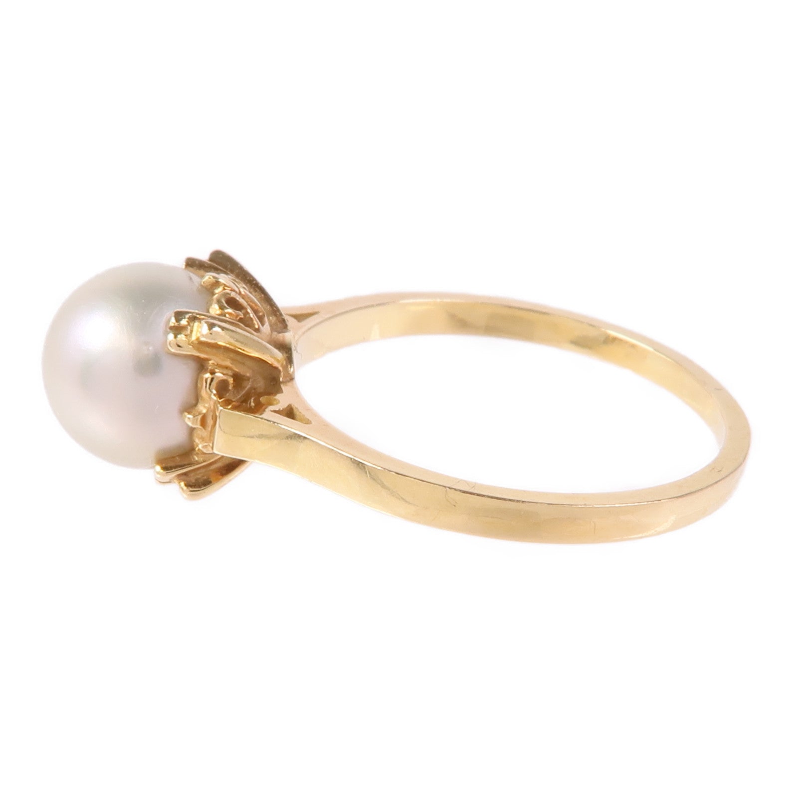 TASAKI 【激減優惠】18K黃金Pearl Ring珍珠戒指US#5.5