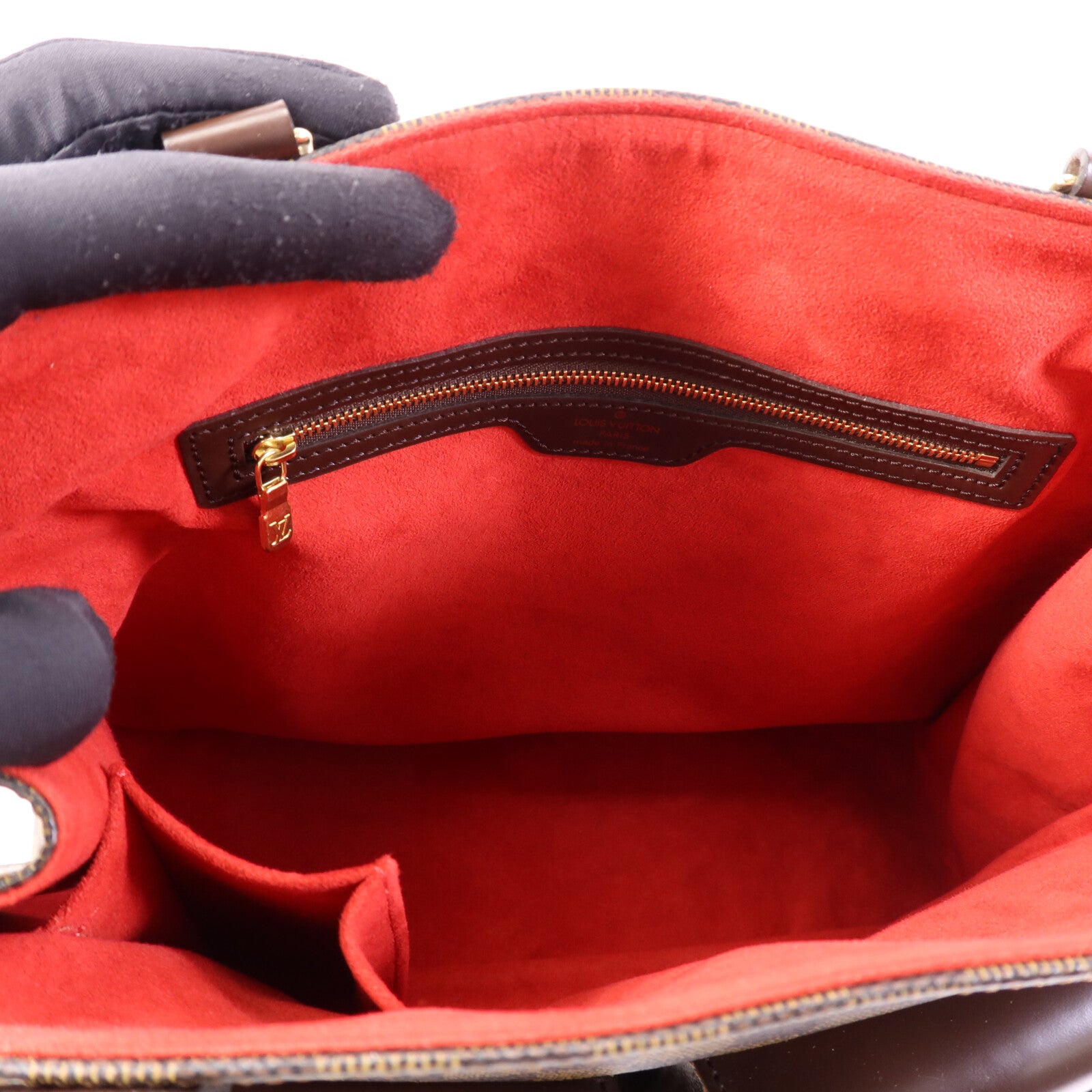 LOUIS VUITTON Damier Uzes Tote Bag金扣手挽袋