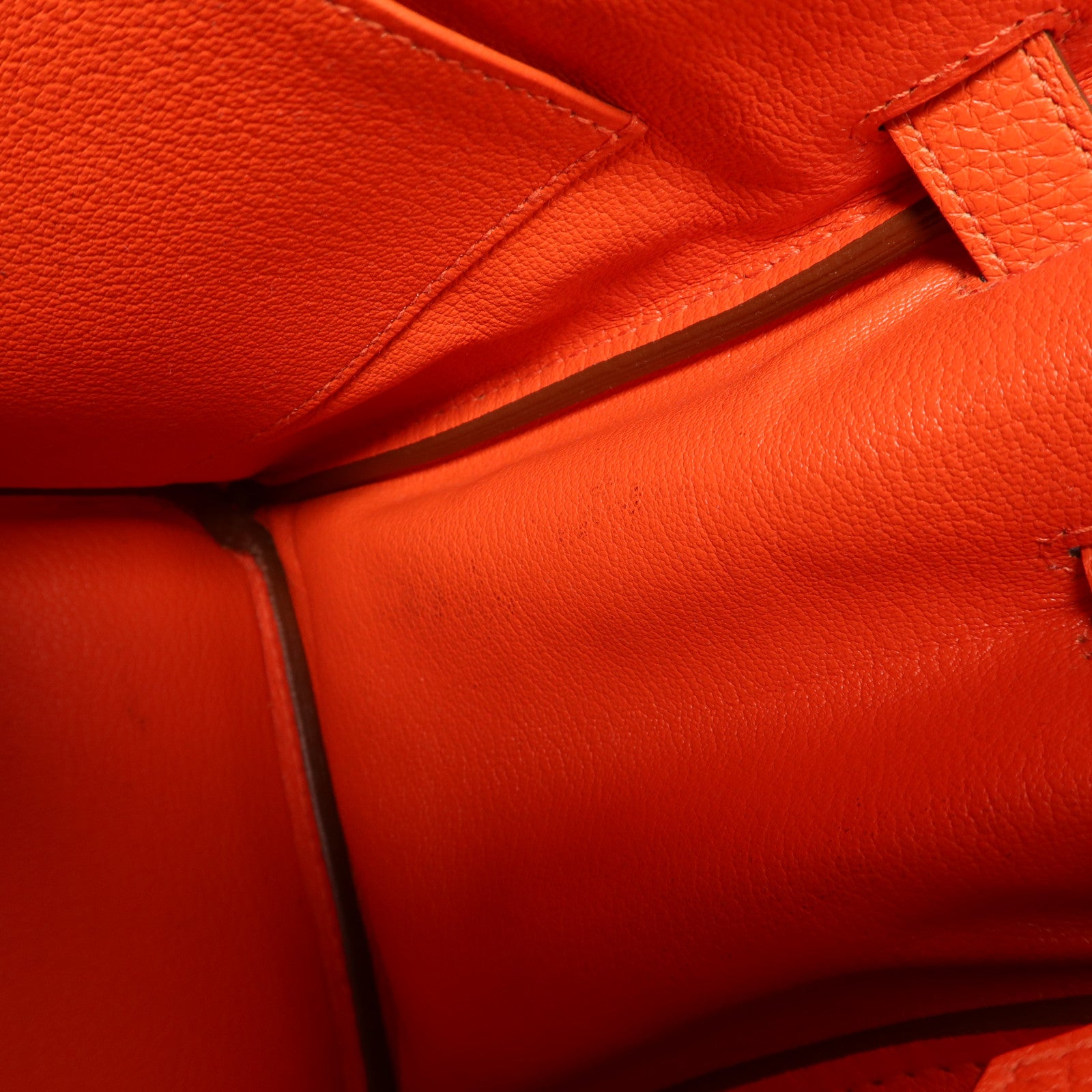 HERMES Togo皮革Birkin 30銀扣手挽袋Capucine