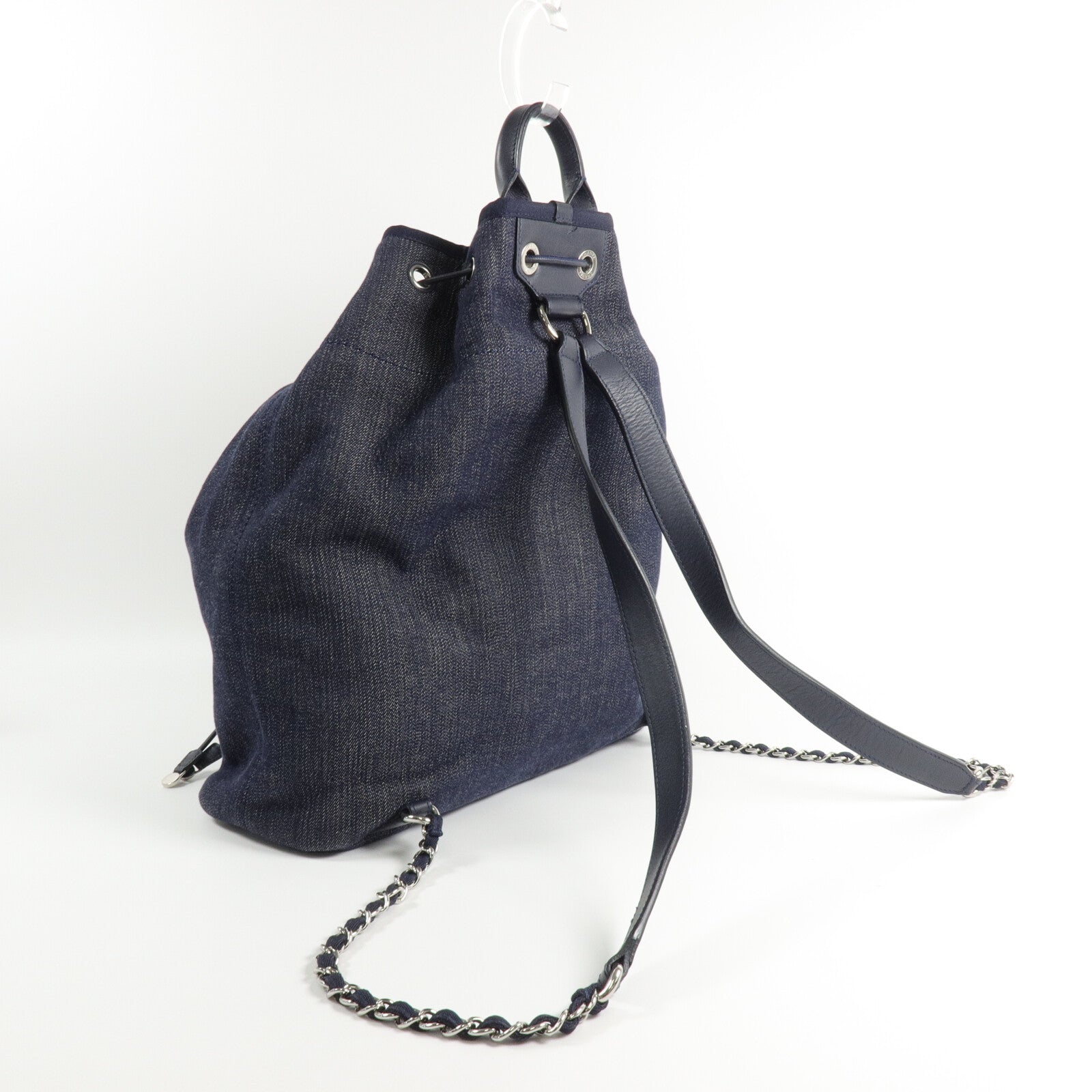 CHANEL 帆布Bucket Backpack背包