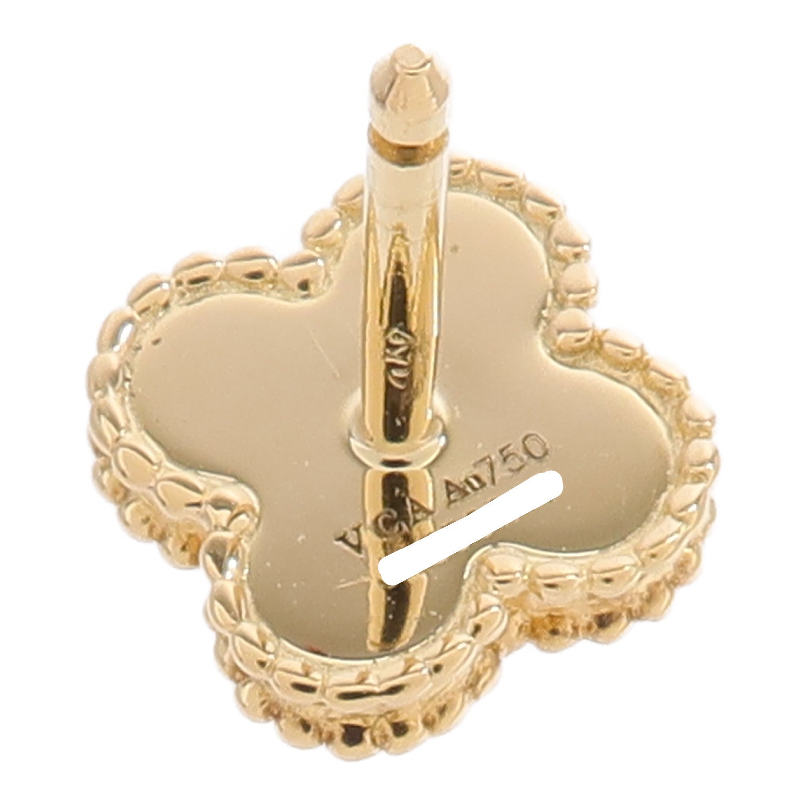 Van Cleef & Arpels 18K黃金Sweet Alhambra Earrings珍珠母貝耳環