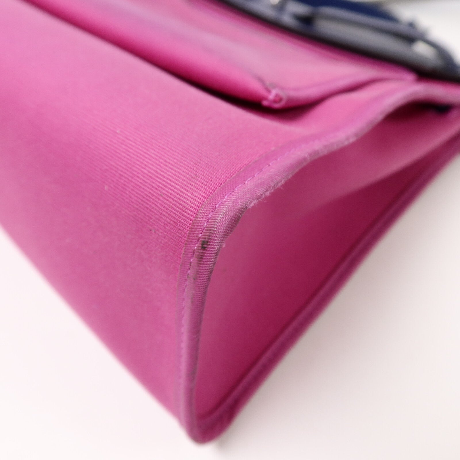 HERMES 帆布Herbag PM手挽肩背兩用袋Magnolia