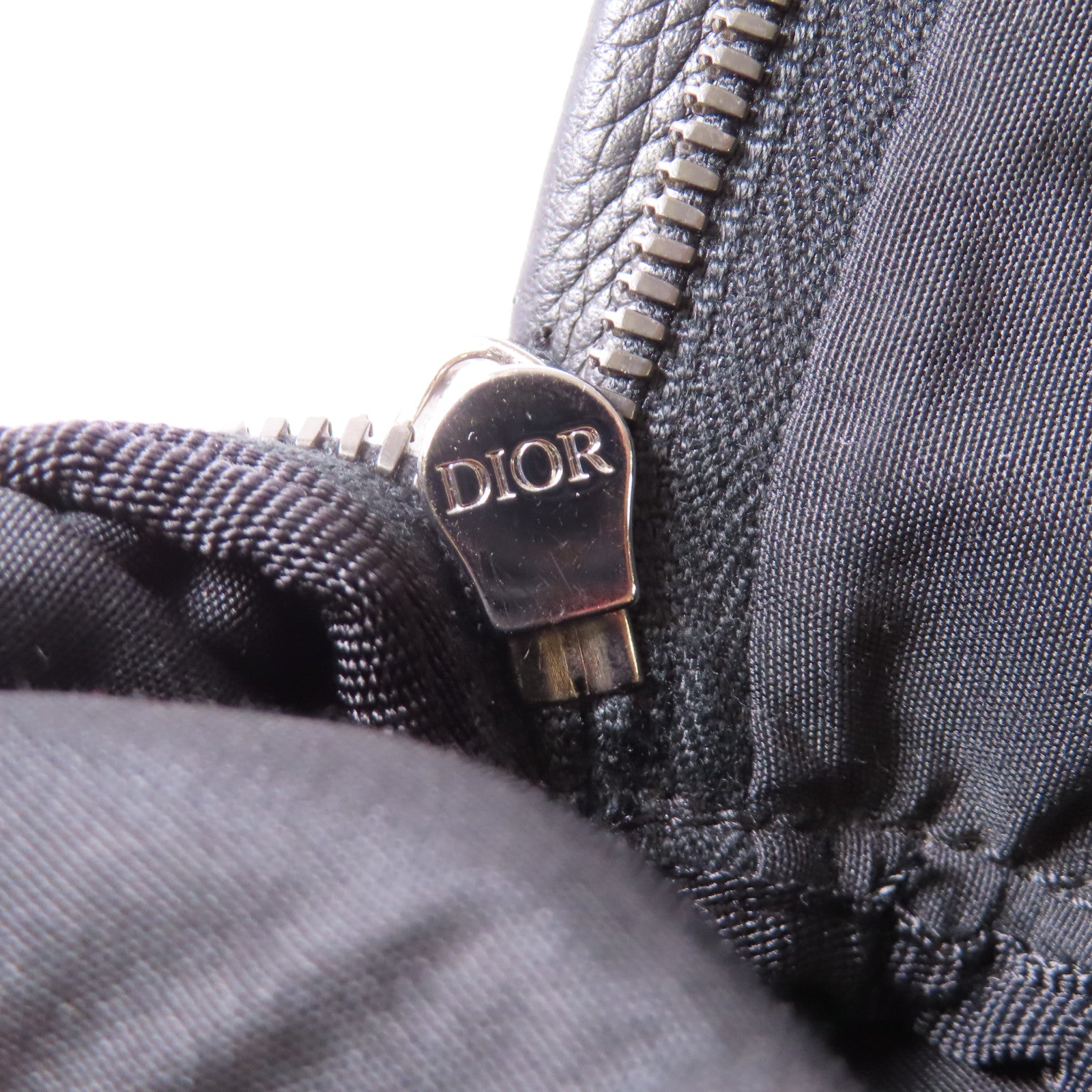 Dior 帆布Rider Backpack銀扣背包藍色