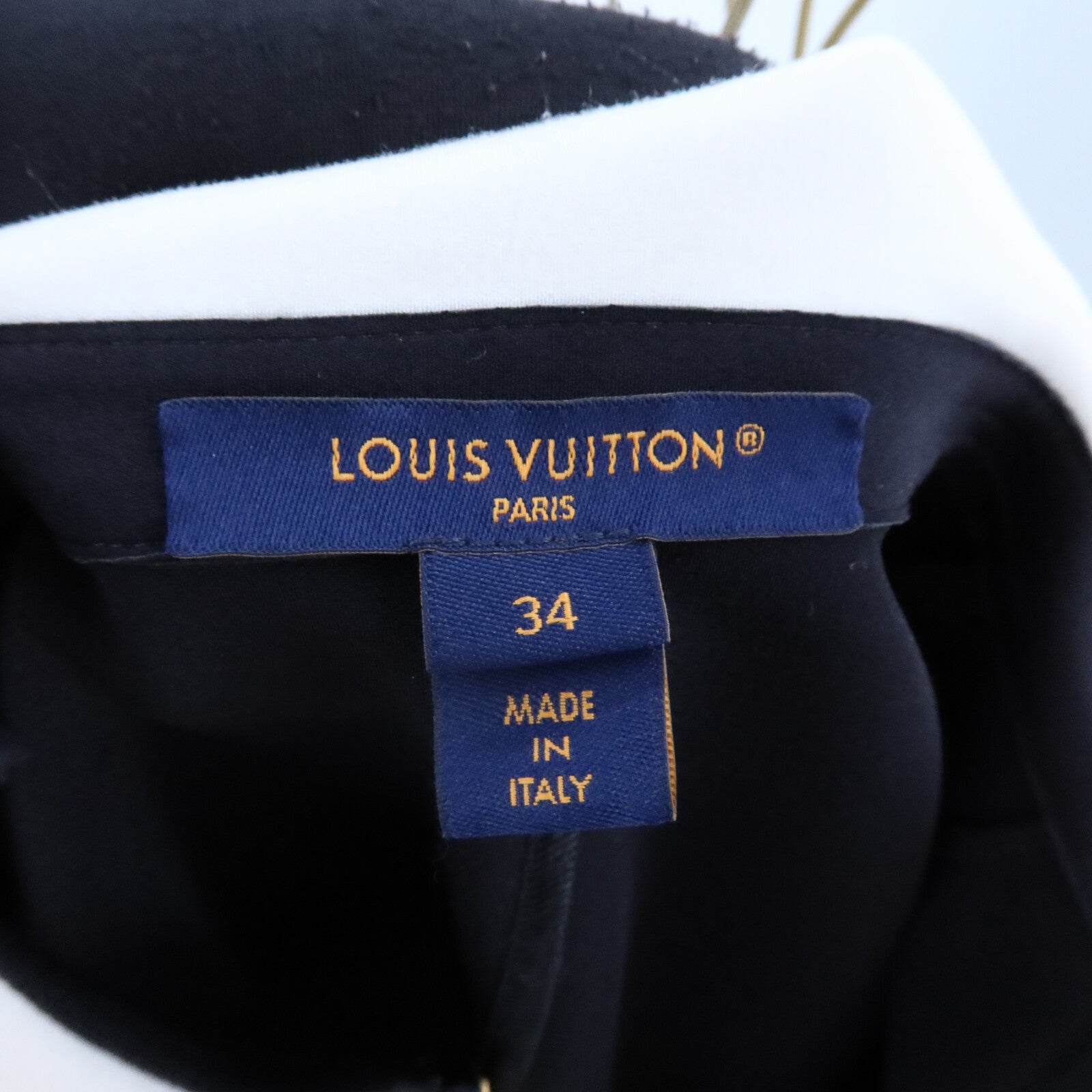 LOUIS VUITTON Polyamide/Elasthanne Technical Jersey Peter Pan Collar Dress連身裙