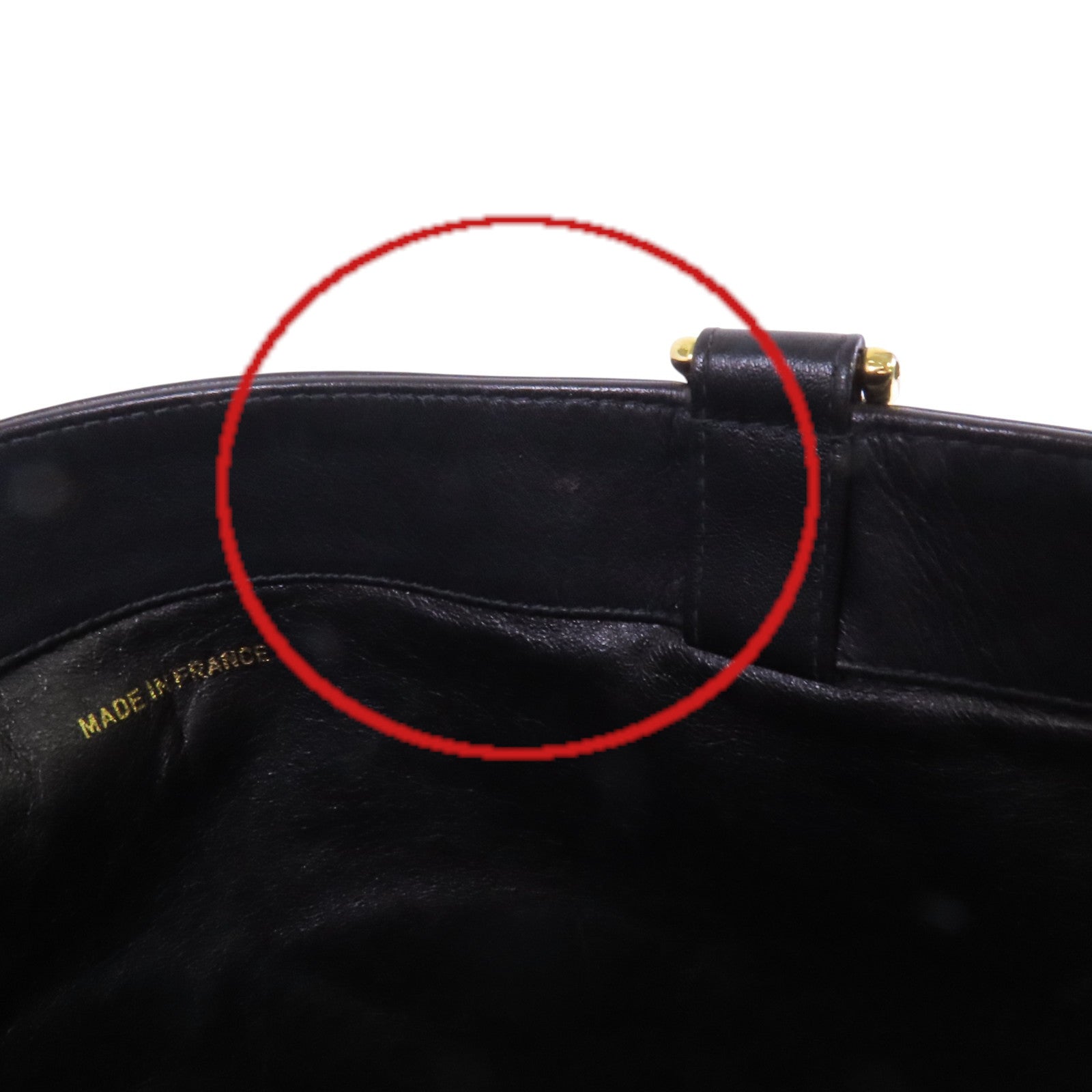 CHANEL 羊皮皮革Shoulder Tote金扣鏈帶肩背袋