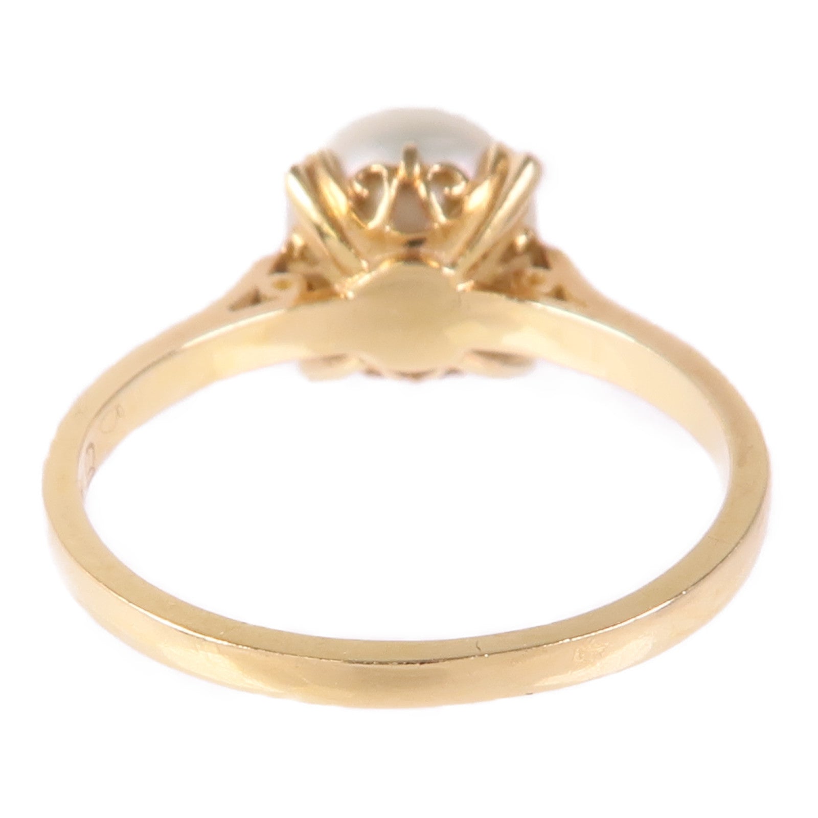 TASAKI 【激減優惠】18K黃金Pearl Ring珍珠戒指US#5.5