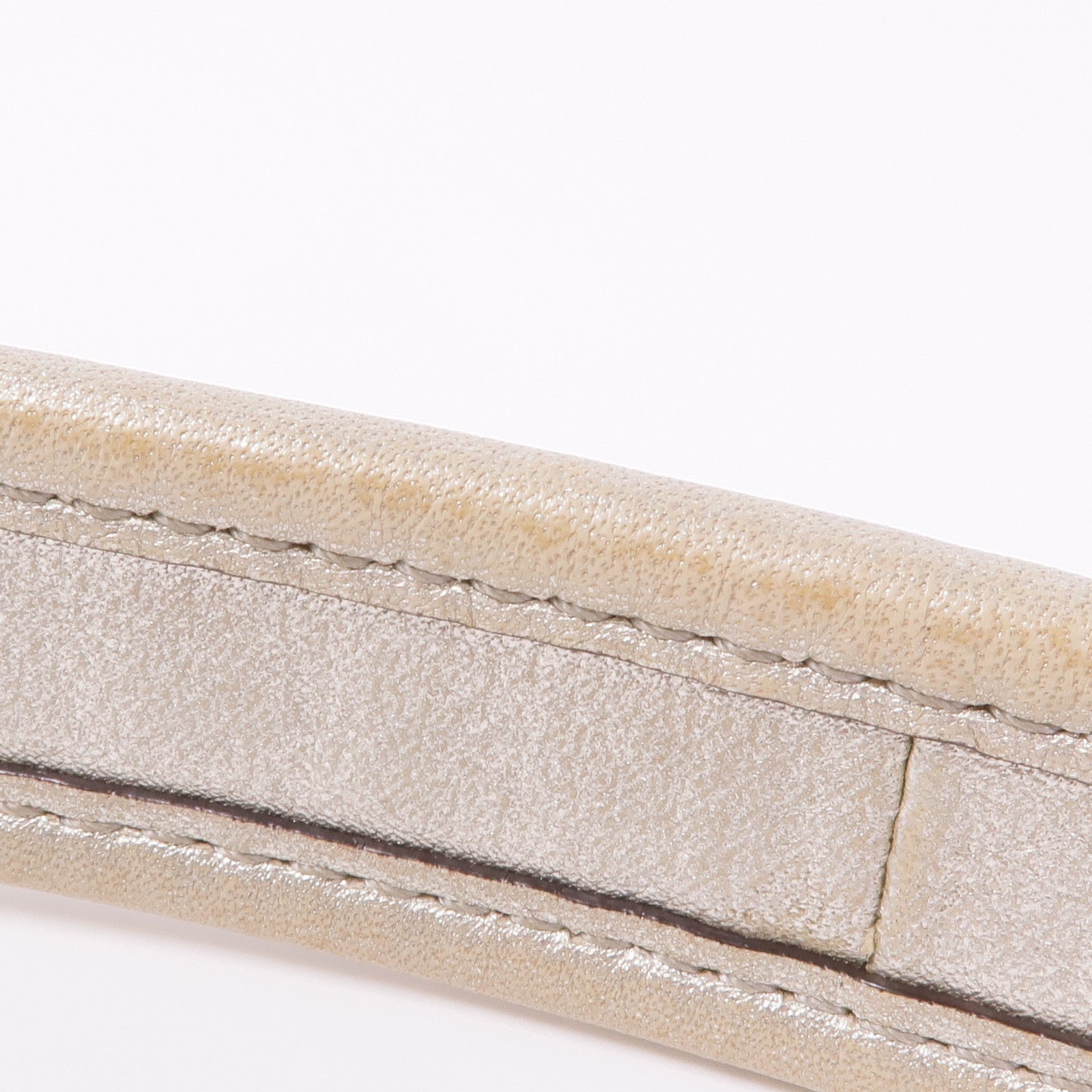 COACH 皮革/帆布Shoulder Bag銀扣肩背袋