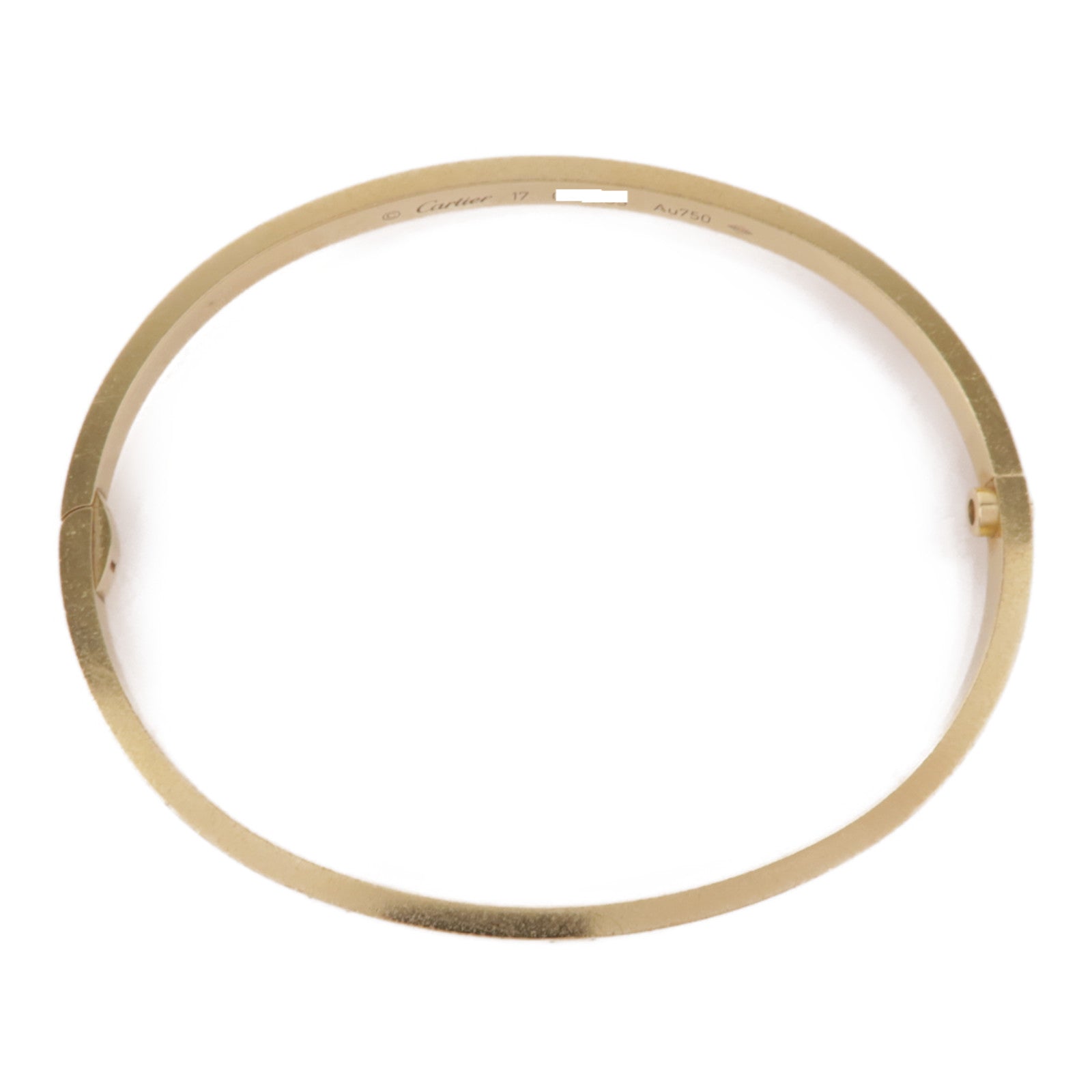 CARTIER 18K黃金Love Bracelet Small Model手鐲