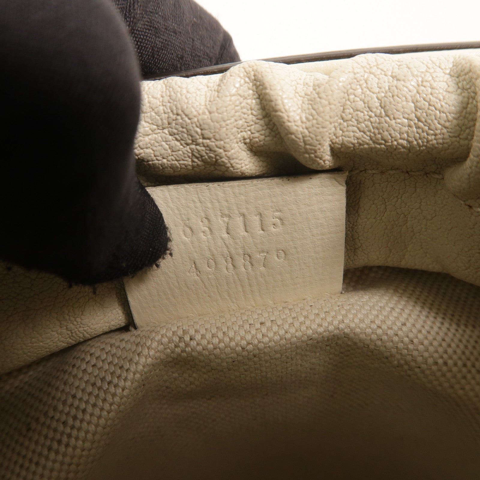 GUCCI 塗層帆布Horsebit 1955 Small Bucket肩背袋