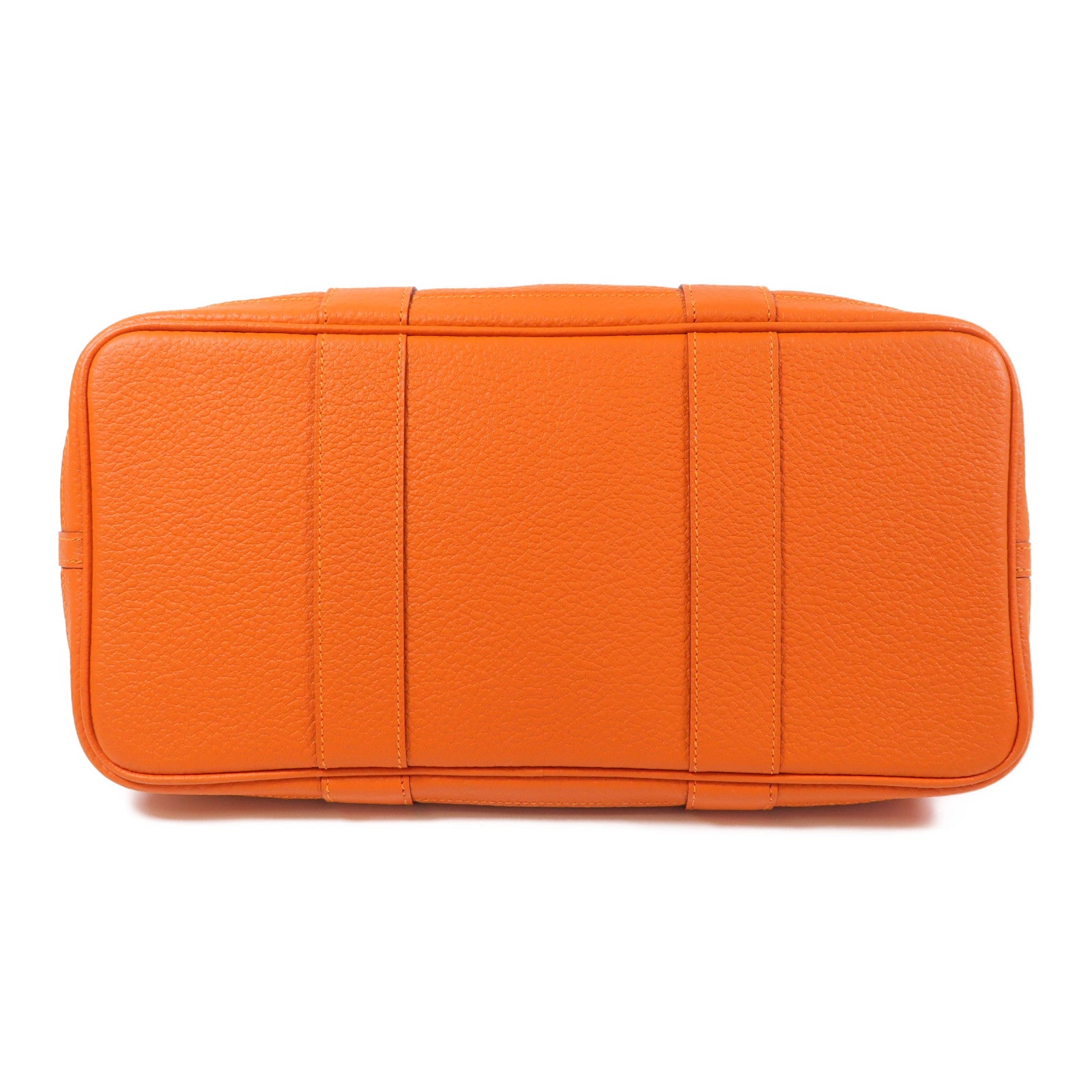 HERMES Negonda皮革Garden Party PM銀扣手挽袋