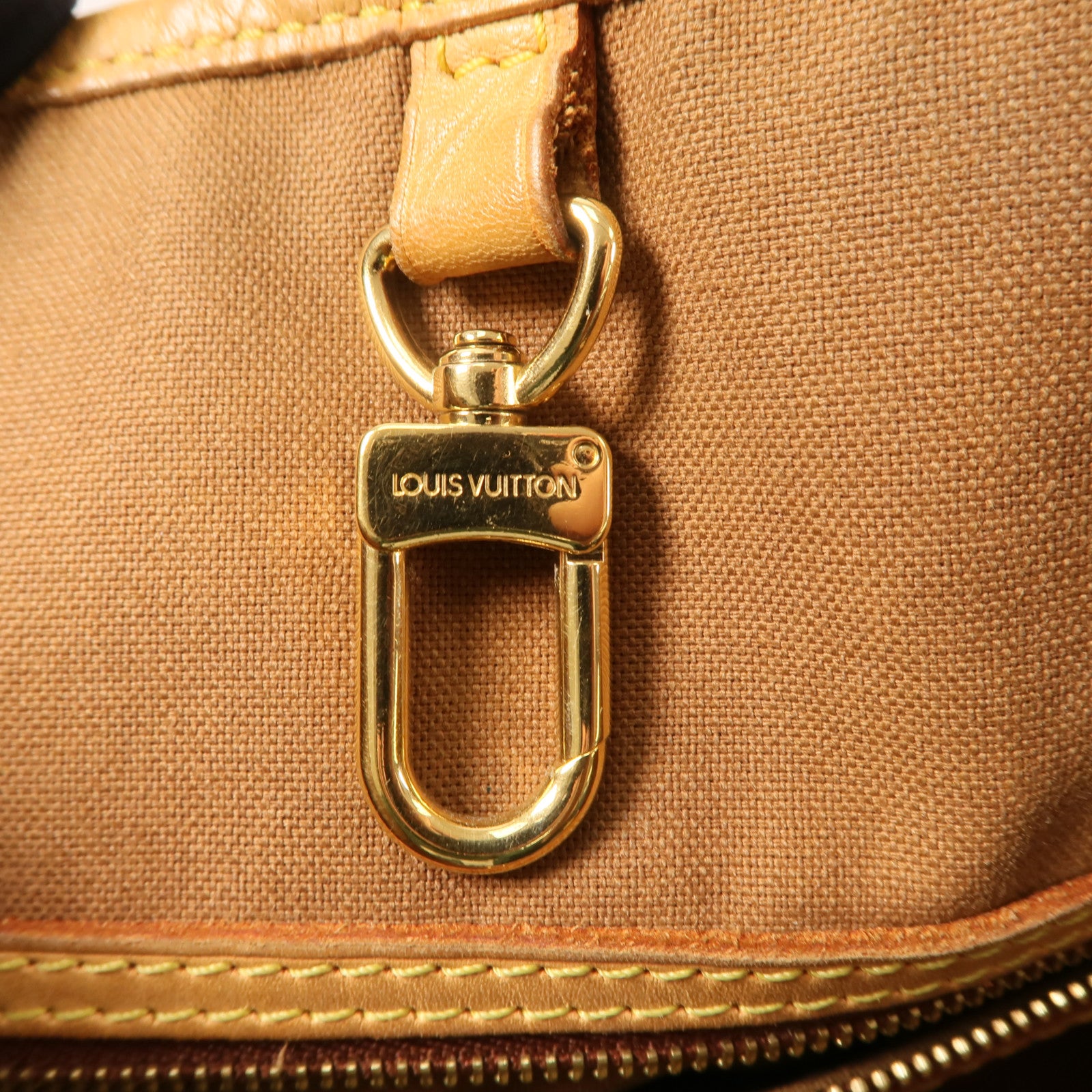 LOUIS VUITTON Monogram Batignolles金扣肩背袋
