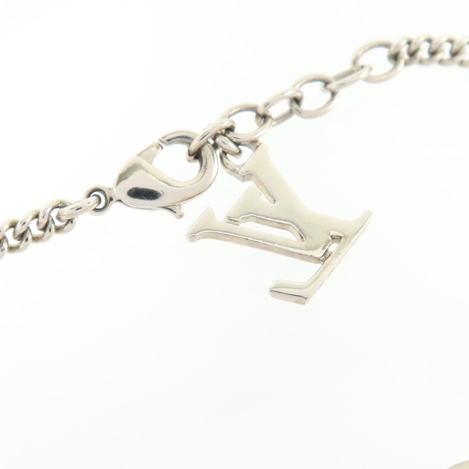 LOUIS VUITTON 金屬/PVC Bracelet Sweet Monogram銀扣手鏈