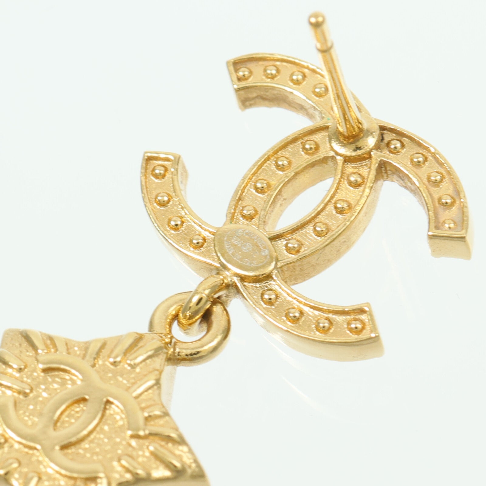CHANEL 金屬/PVC Earrings耳環