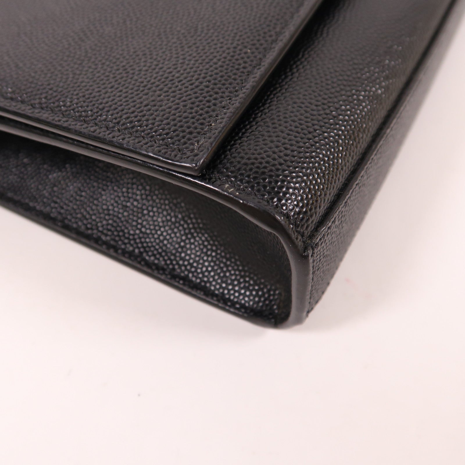 SAINT LAURENT 牛皮皮革Kate銀扣肩背袋
