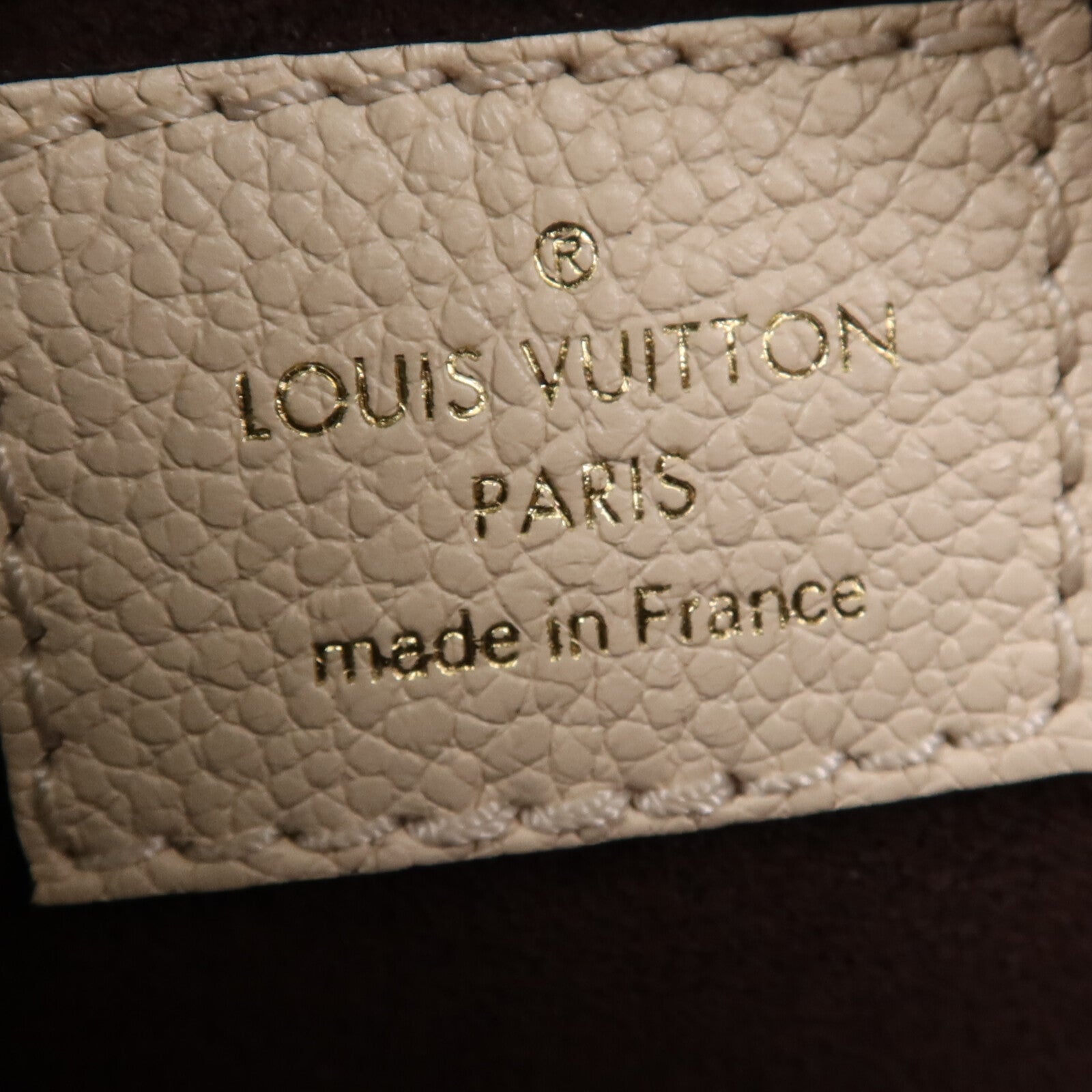 LOUIS VUITTON Monogram Empreinte Bolite Chapeau Souple金扣